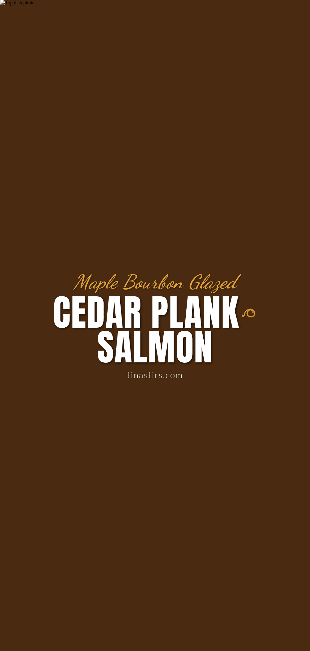 cedar plank salmon recipe