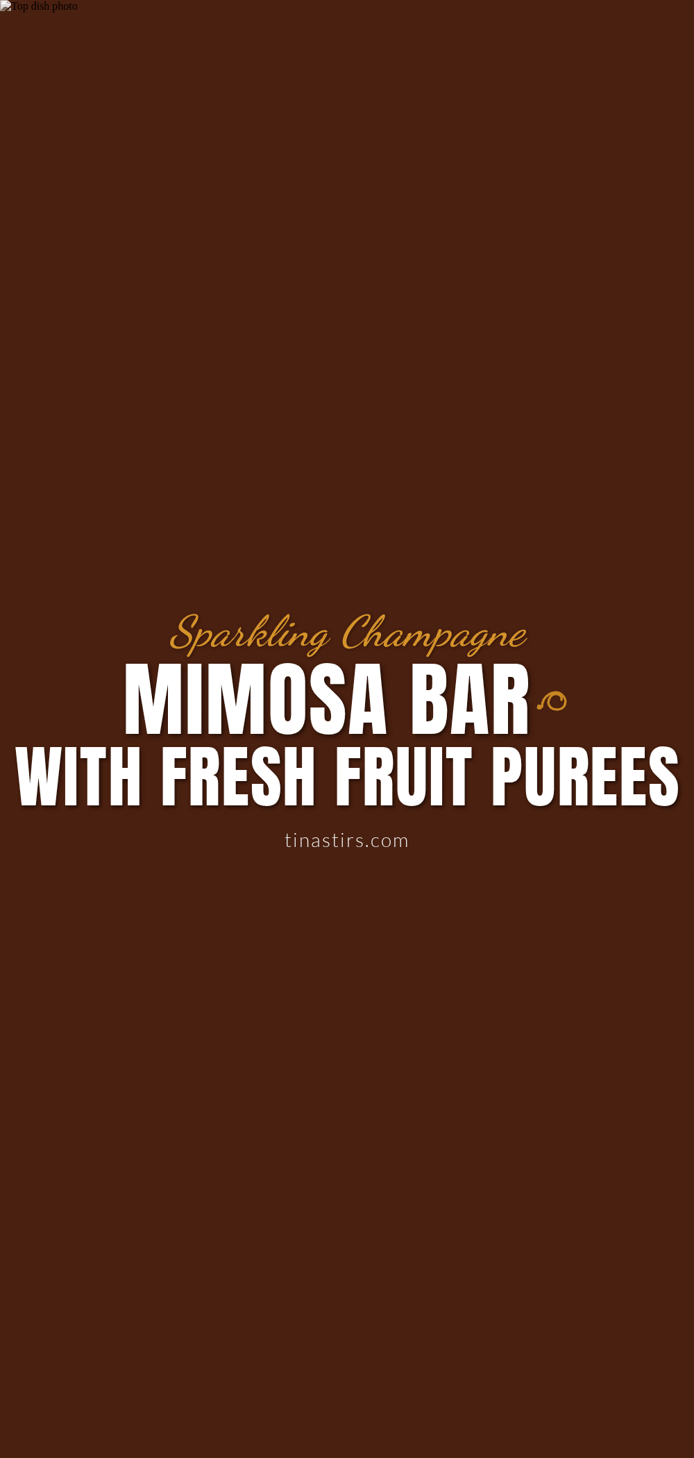 champagne mimosa bar recipe