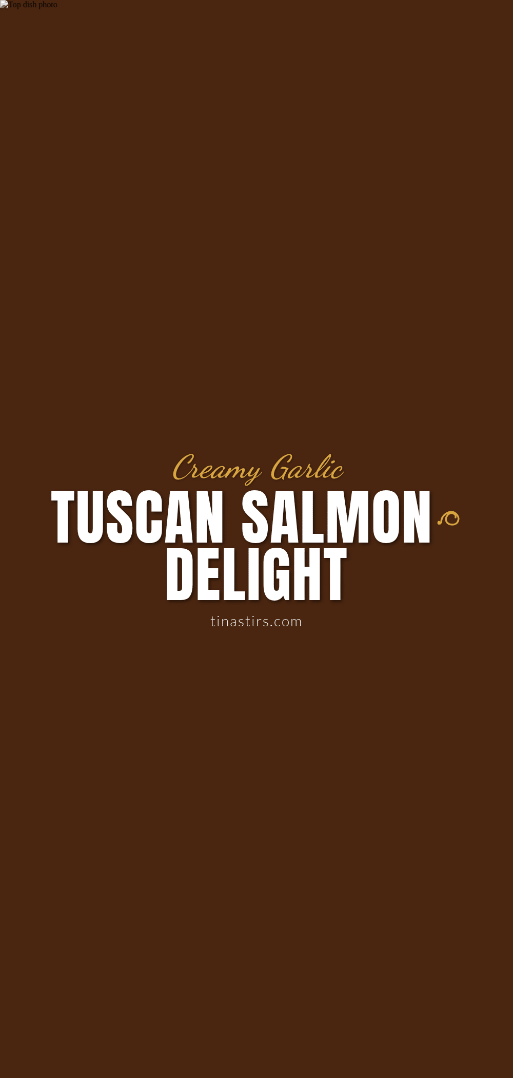 creamy garlic tuscan salmon recipe