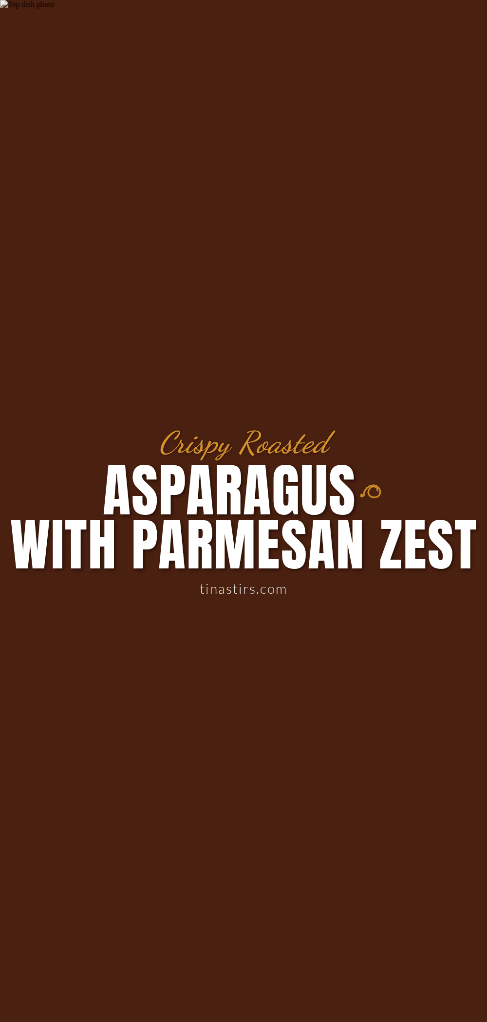 crispy roasted asparagus recipe