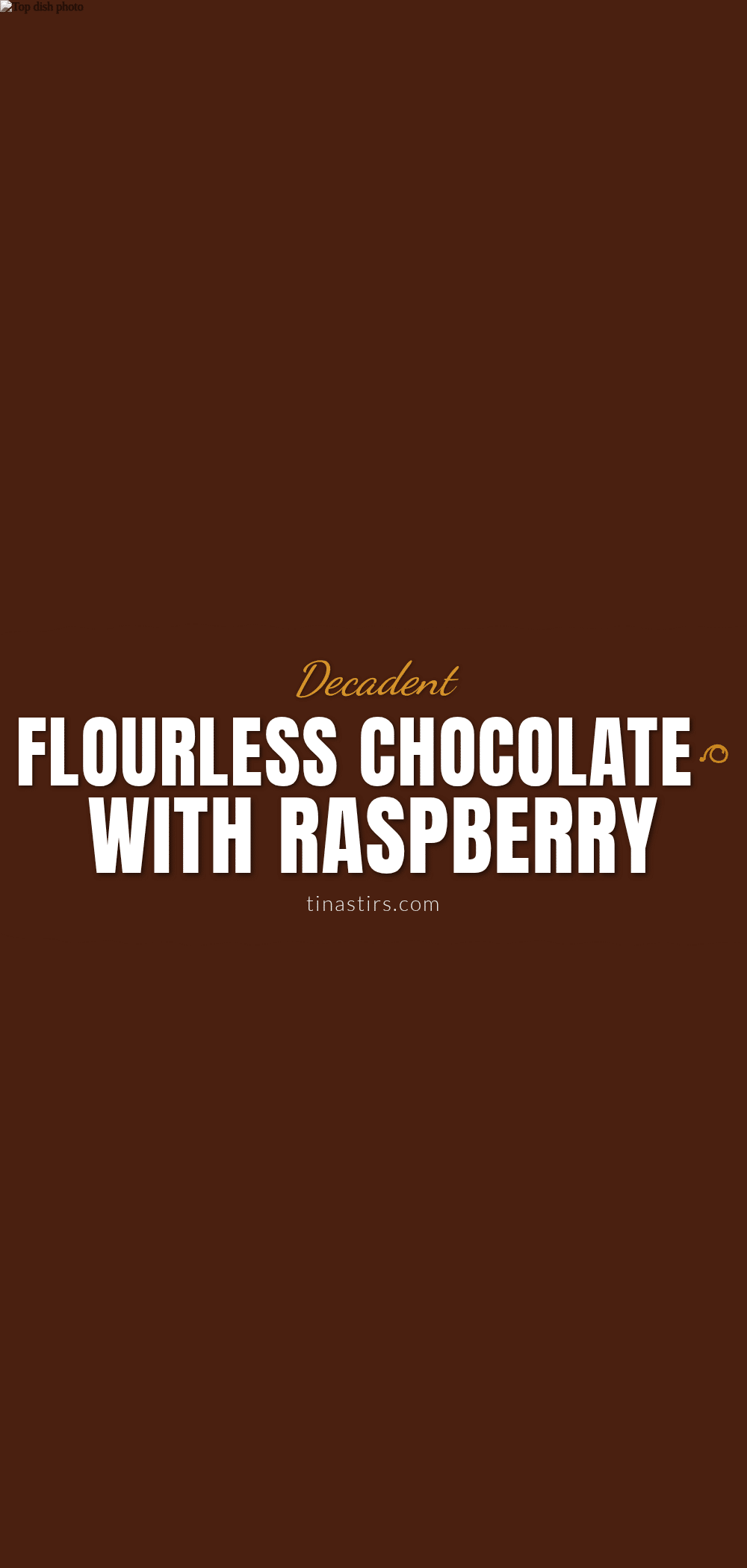 flourless chocolate torte recipe