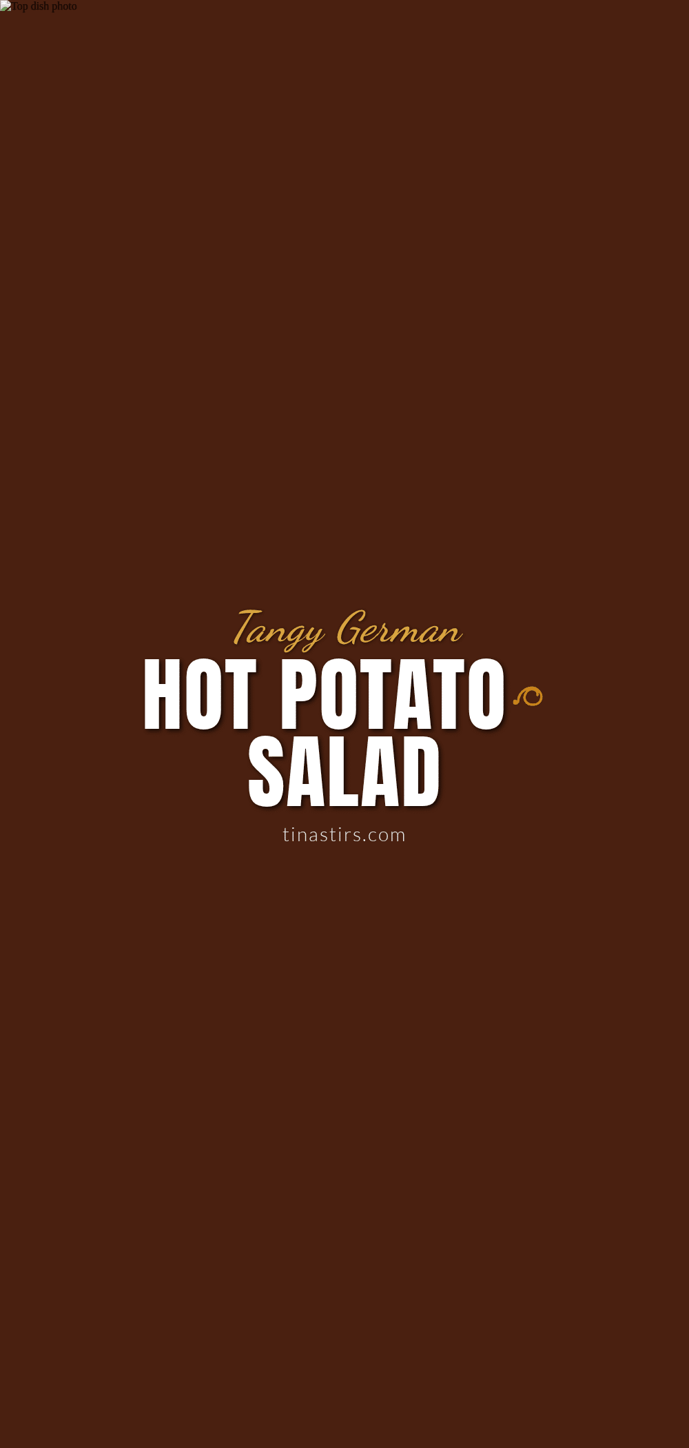 german hot potato salad recipe