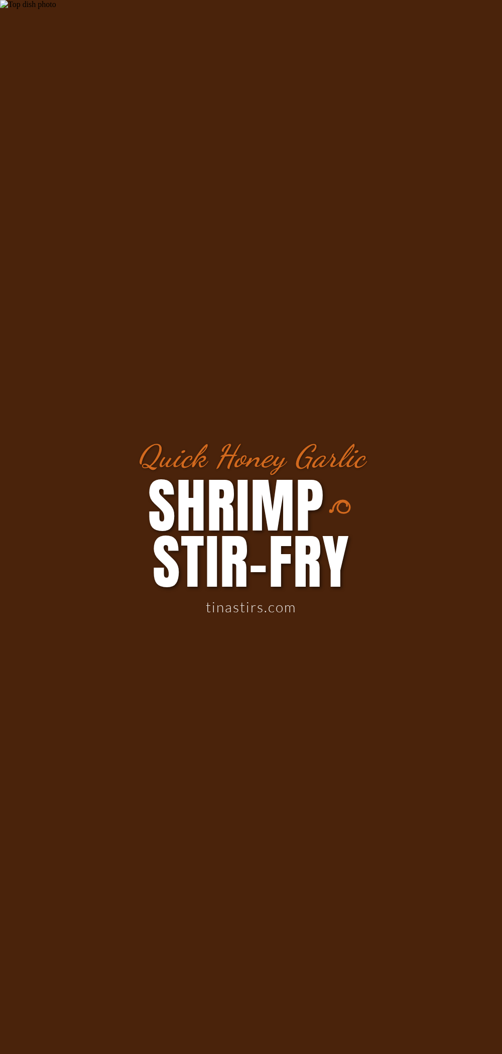 quick honey garlic shrimp stir-fry recipe