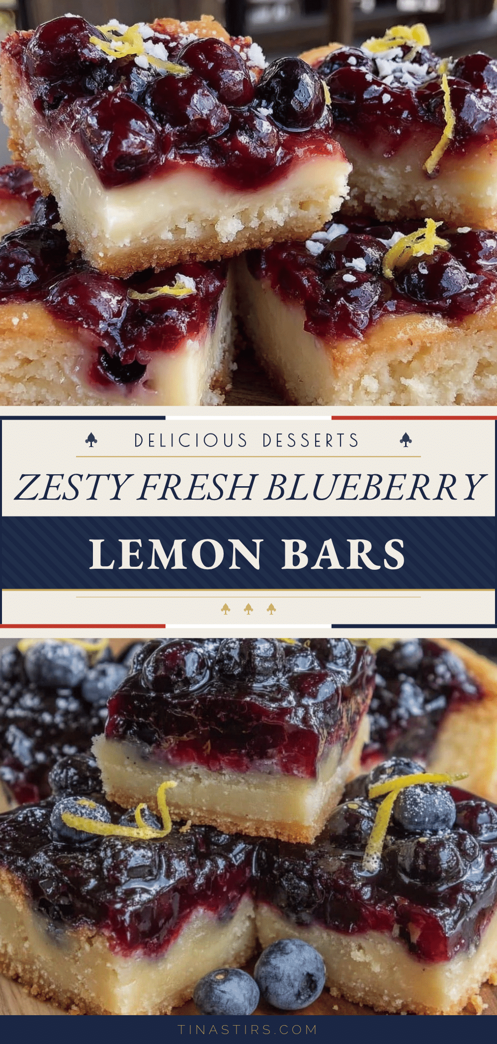 blueberry lemon bars recipe