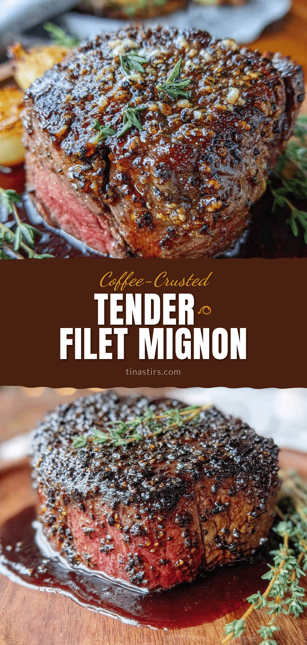 coffee-crusted filet mignon recipe