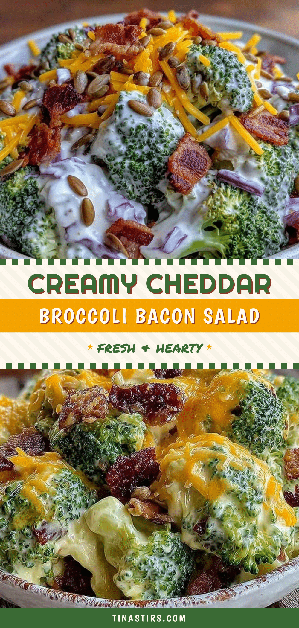 creamy broccoli bacon salad recipe