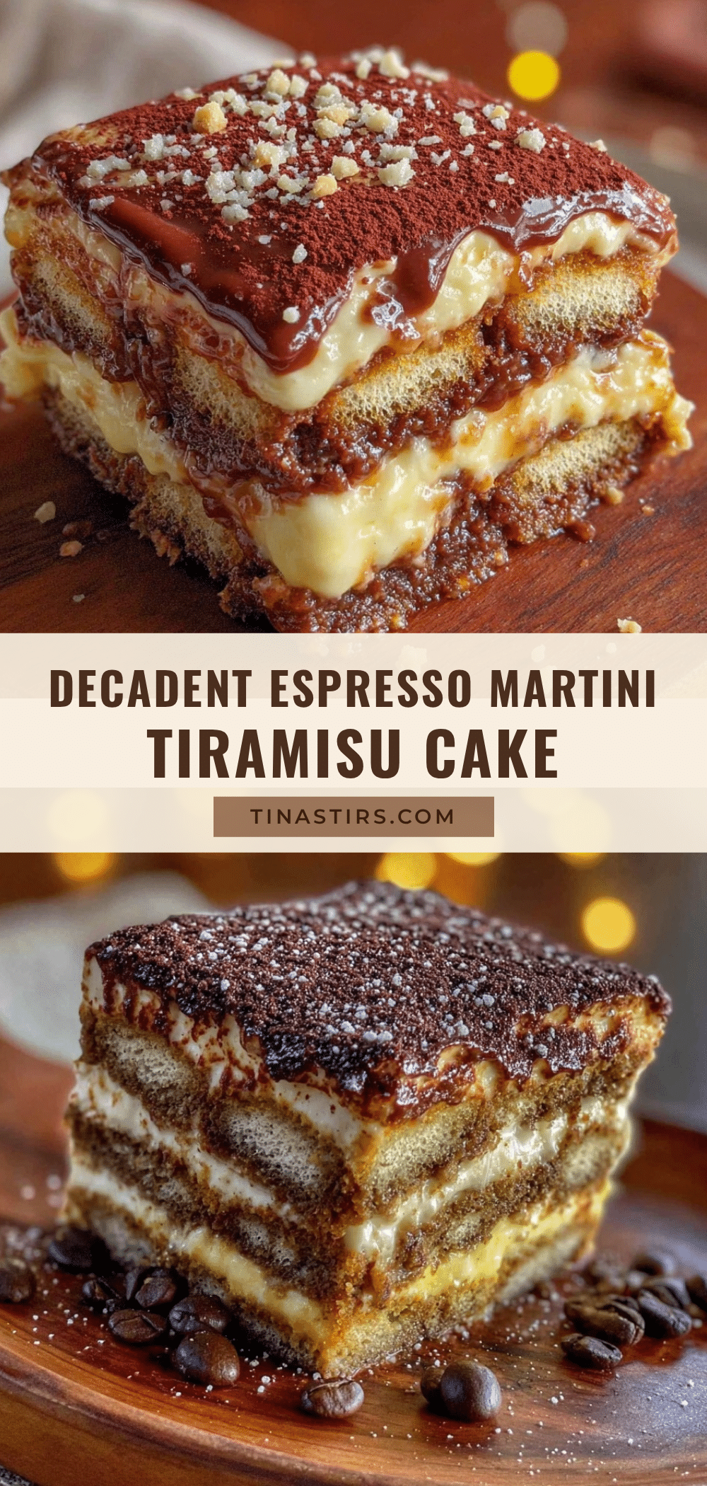 espresso martini tiramisu cake recipe