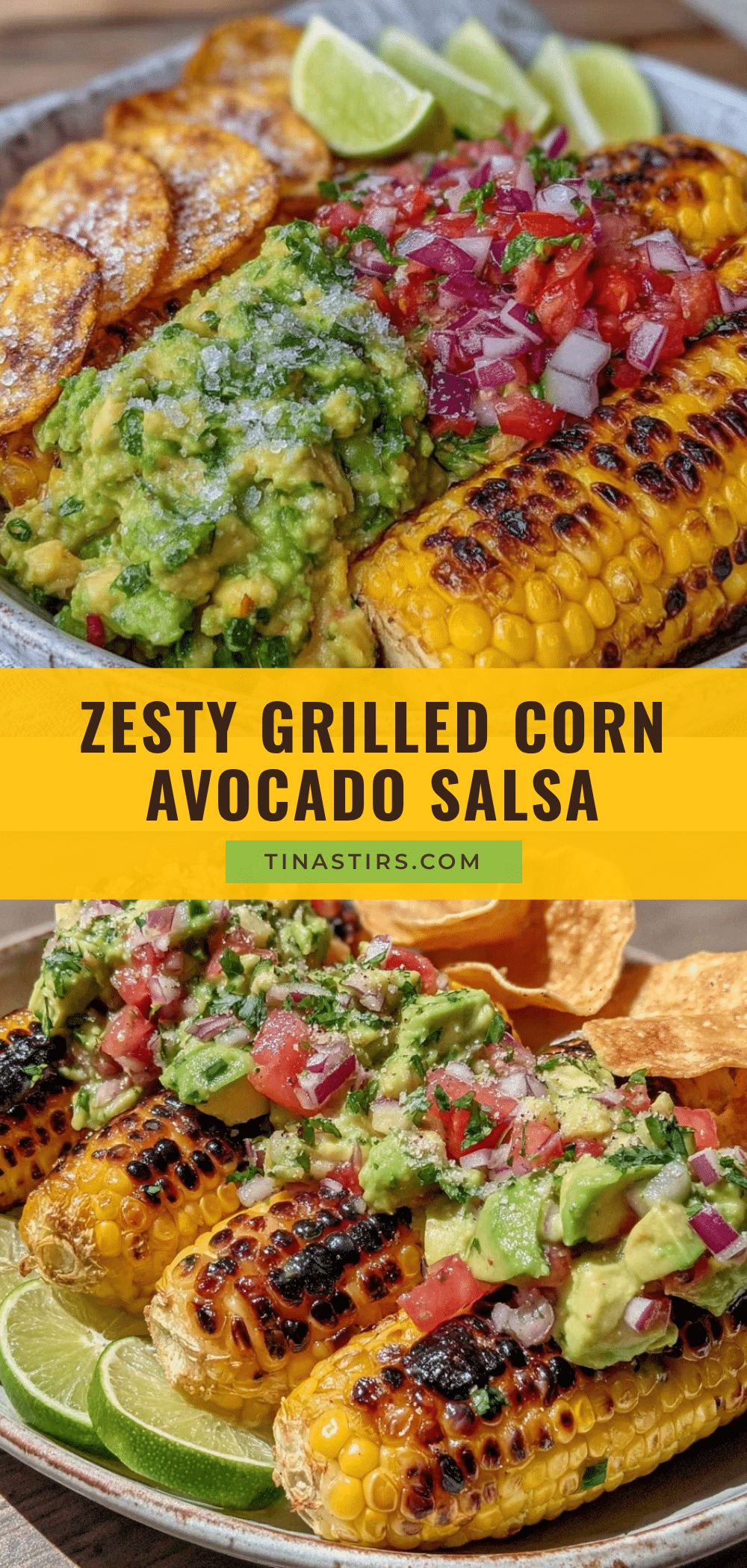 fresh grilled corn and avocado salsa recipe