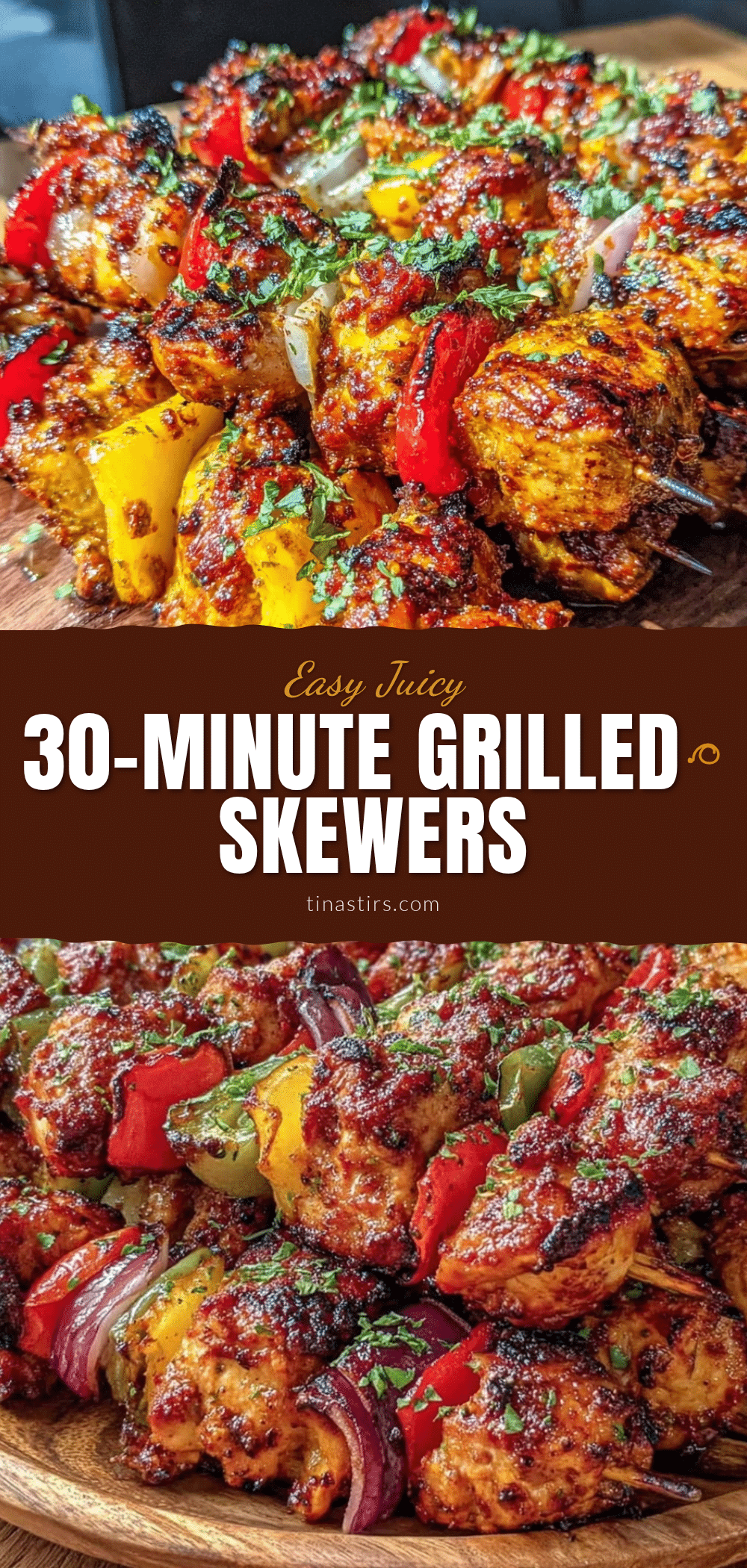 grilled chicken skewers recipe