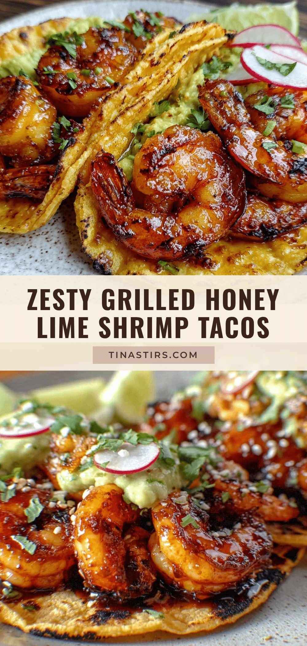 grilled honey lime shrimp tacos recipe