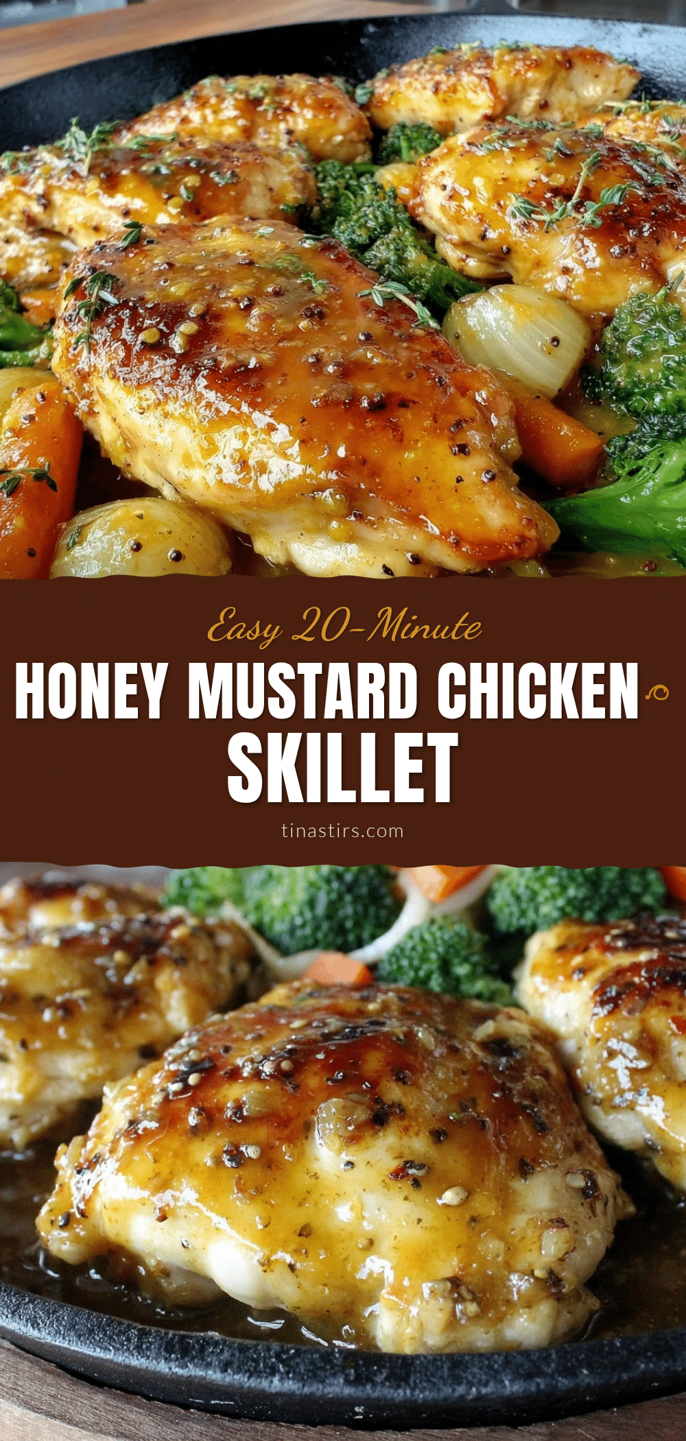 honey mustard chicken skillet recipe