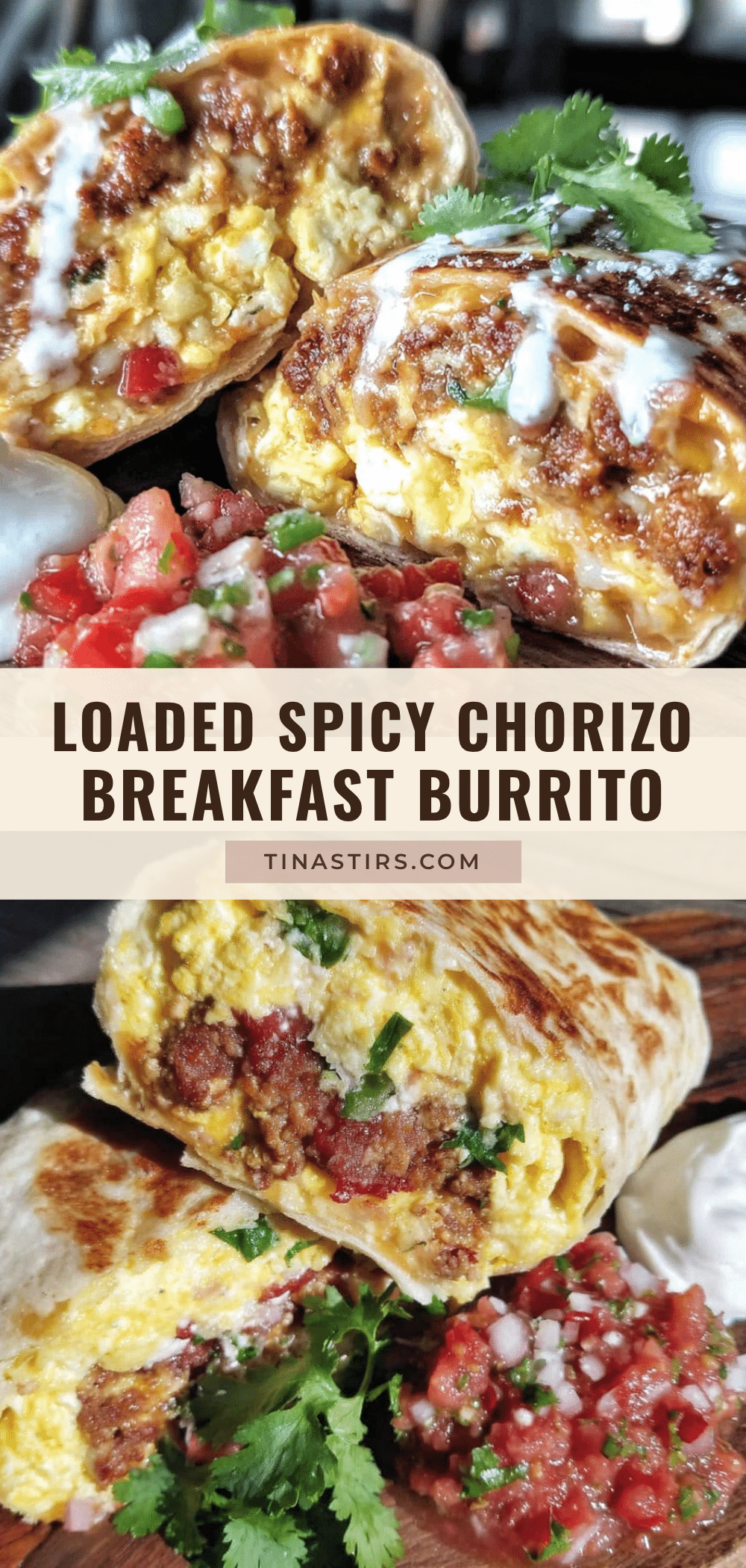 loaded everything breakfast burrito recipe