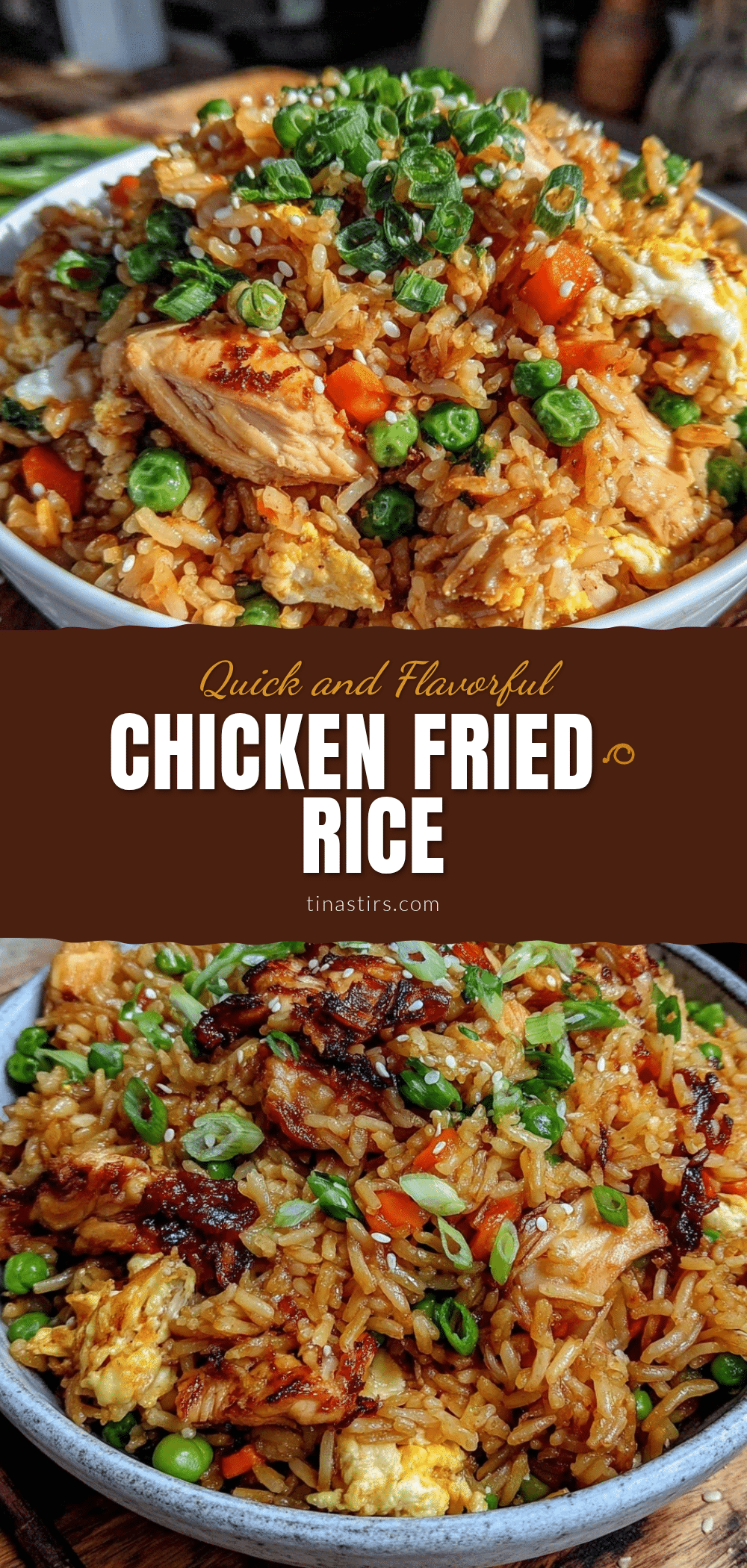 quick 20-minute chicken fried rice recipe recipe