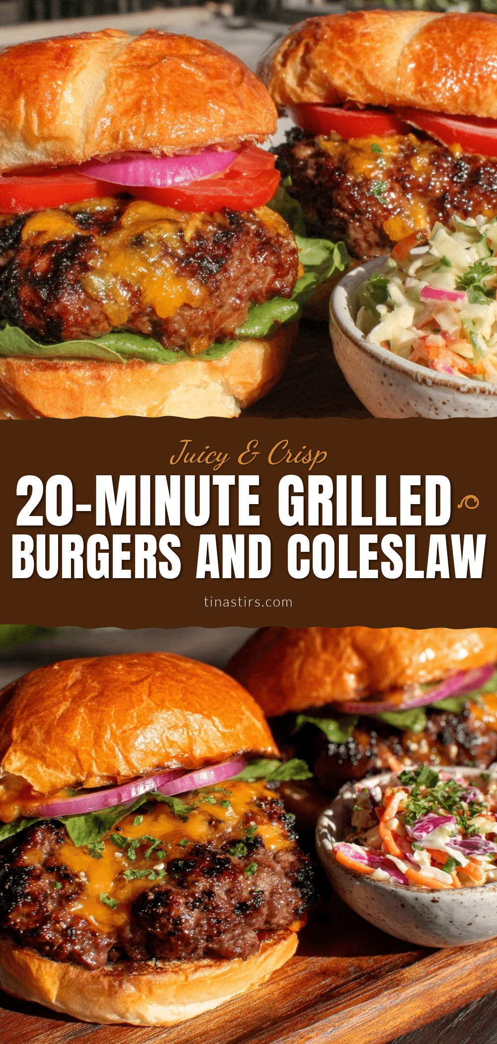 quick 20-minute grilled burgers recipe