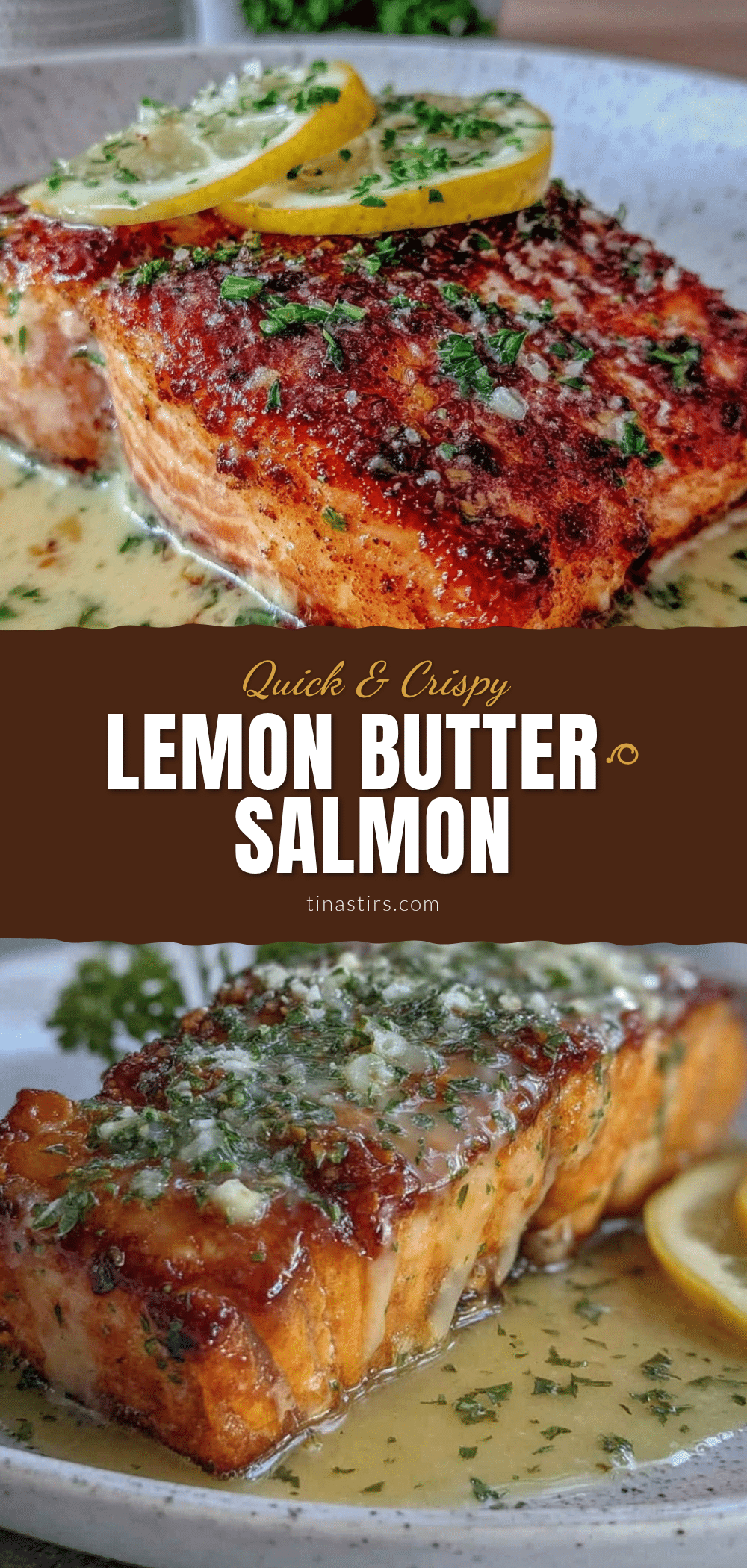 quick crispy lemon butter salmon recipe