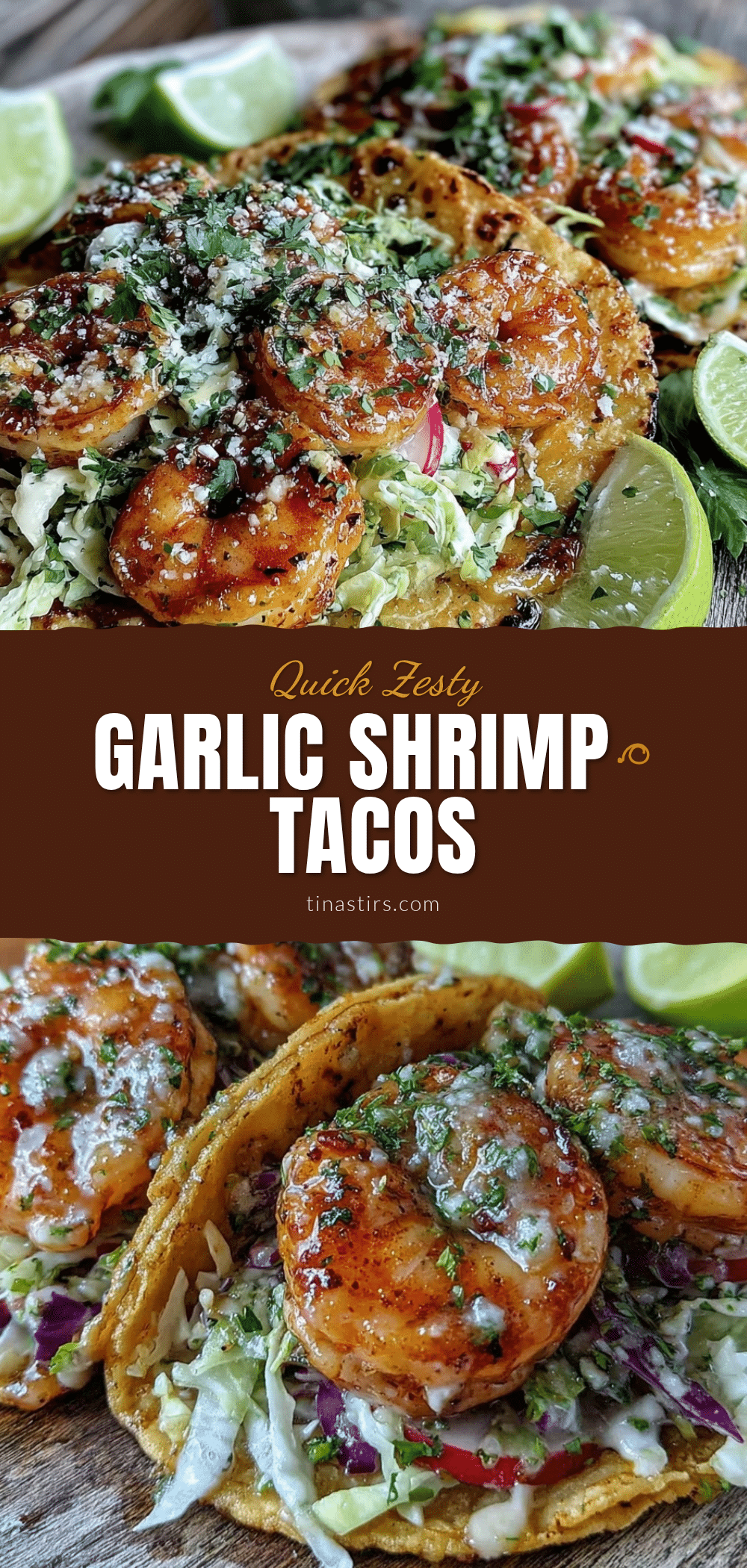 quick garlic shrimp tacos recipe