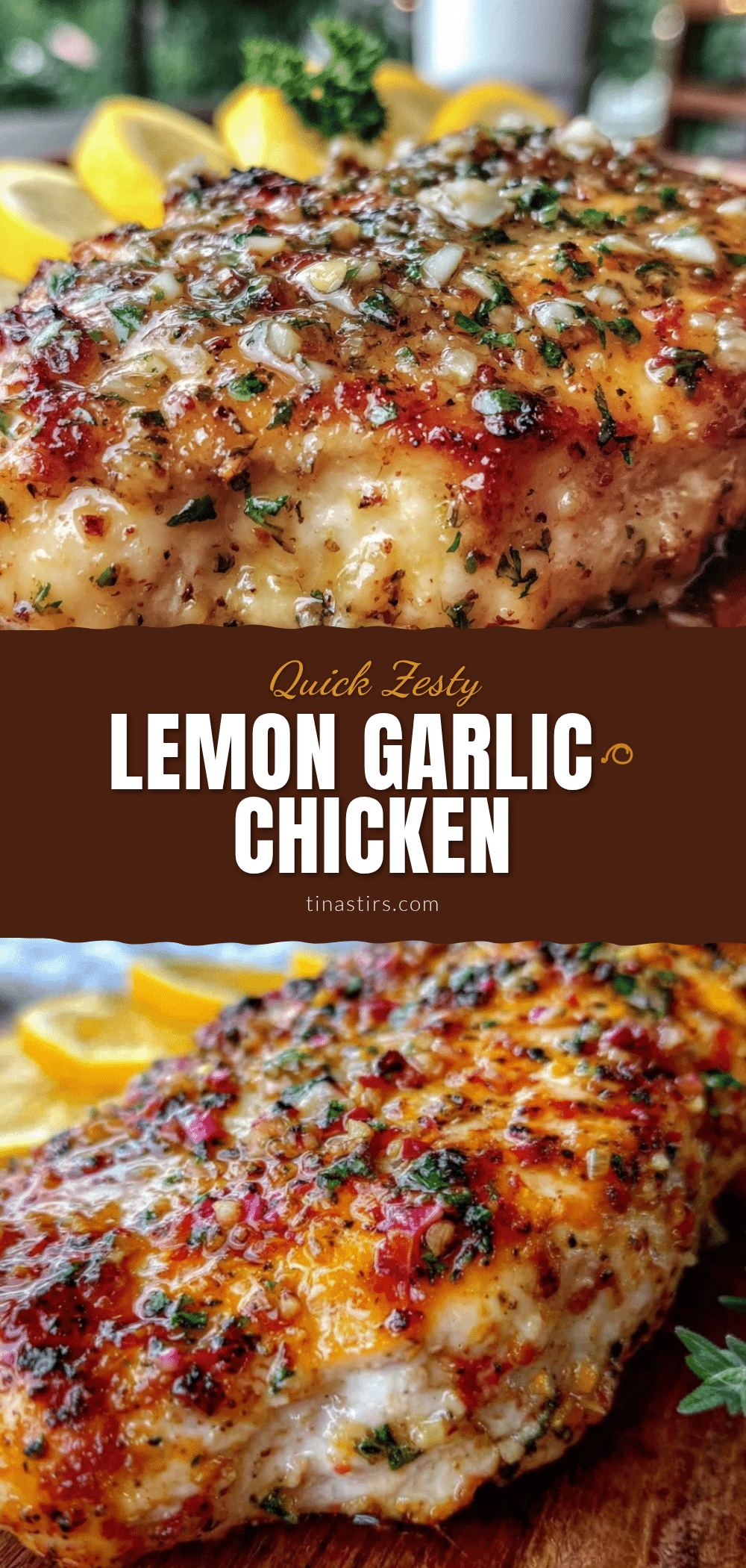 quick lemon garlic chicken breast recipe