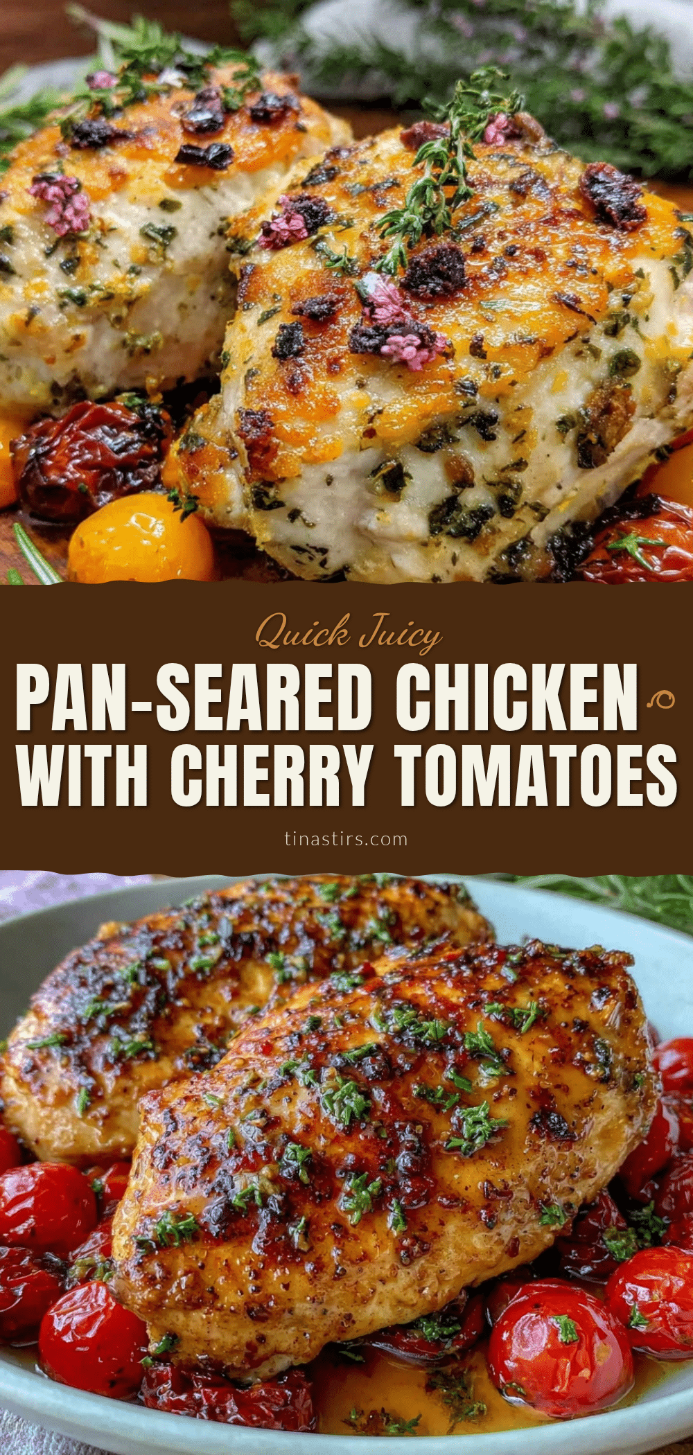 quick pan-seared chicken recipe