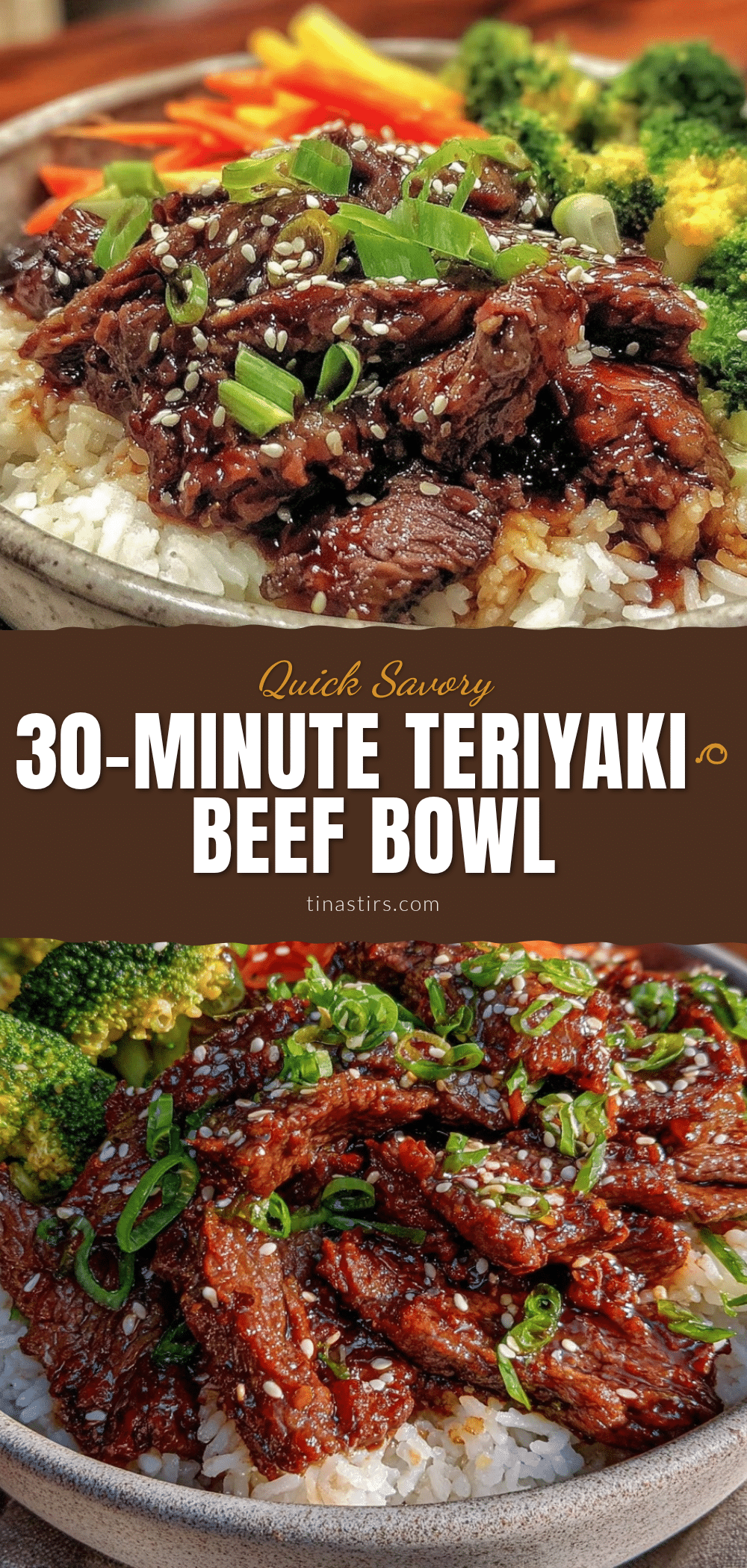 quick savory teriyaki beef bowl recipe
