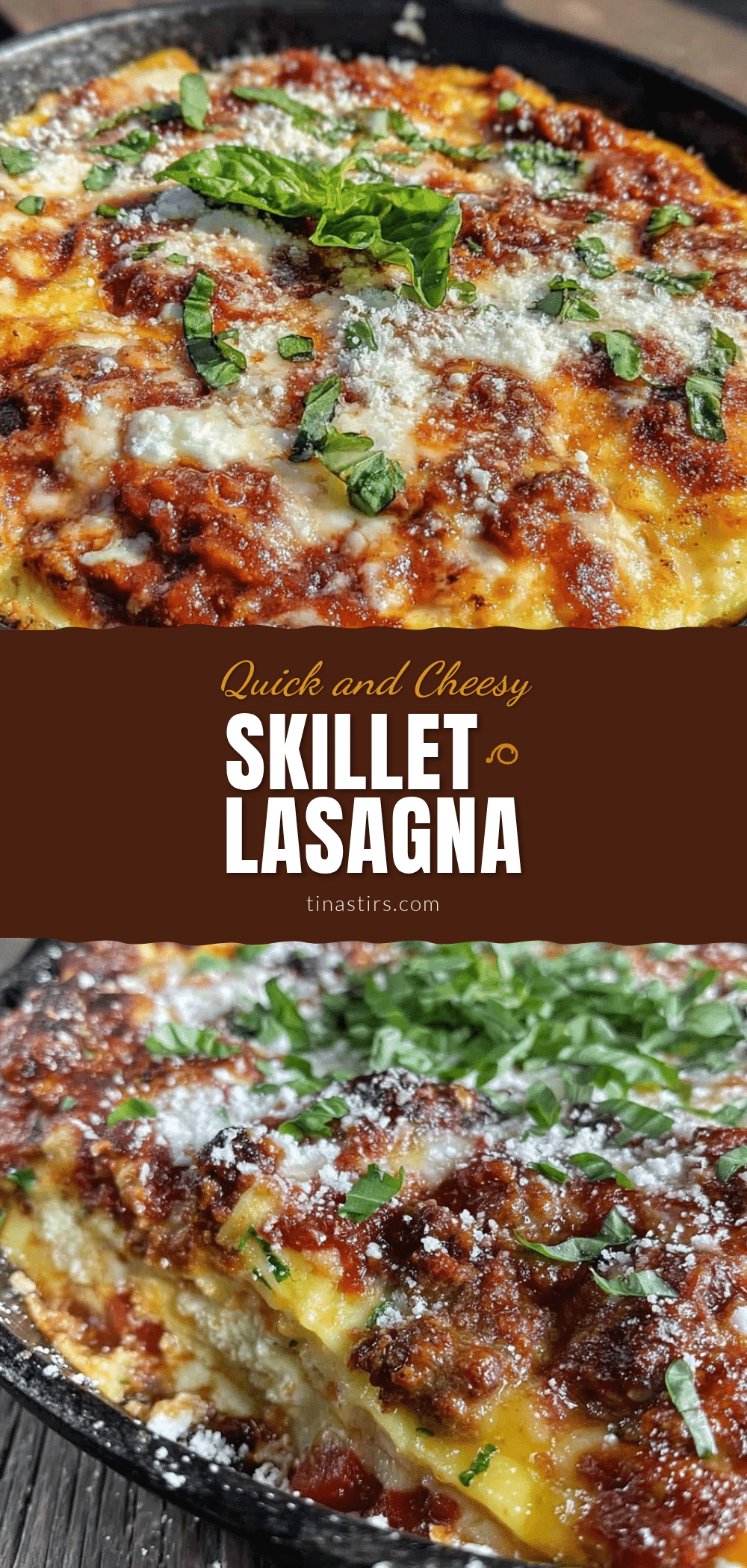 quick skillet lasagna recipe