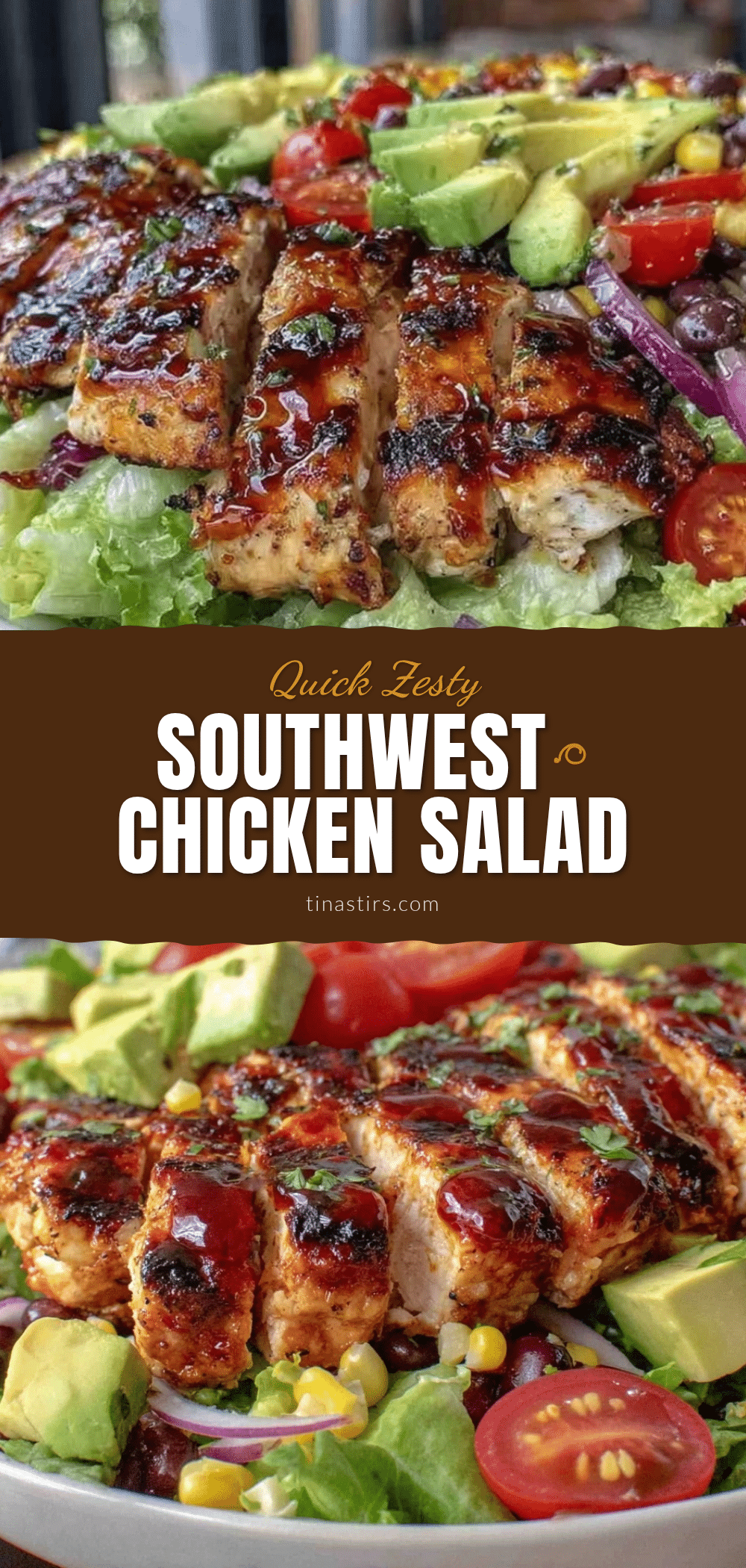 Quick Southwest Chicken Salad recipe