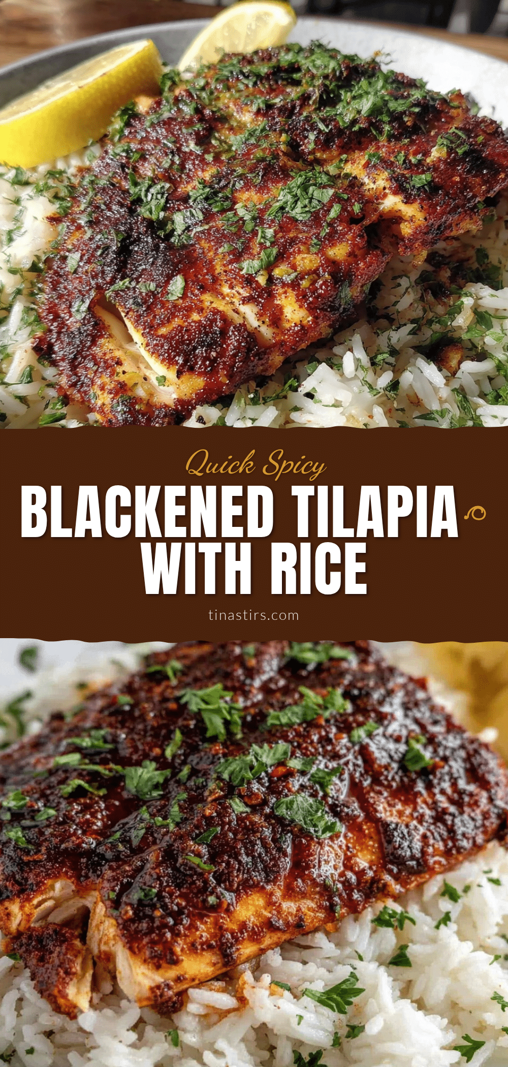 quick spicy blackened tilapia recipe