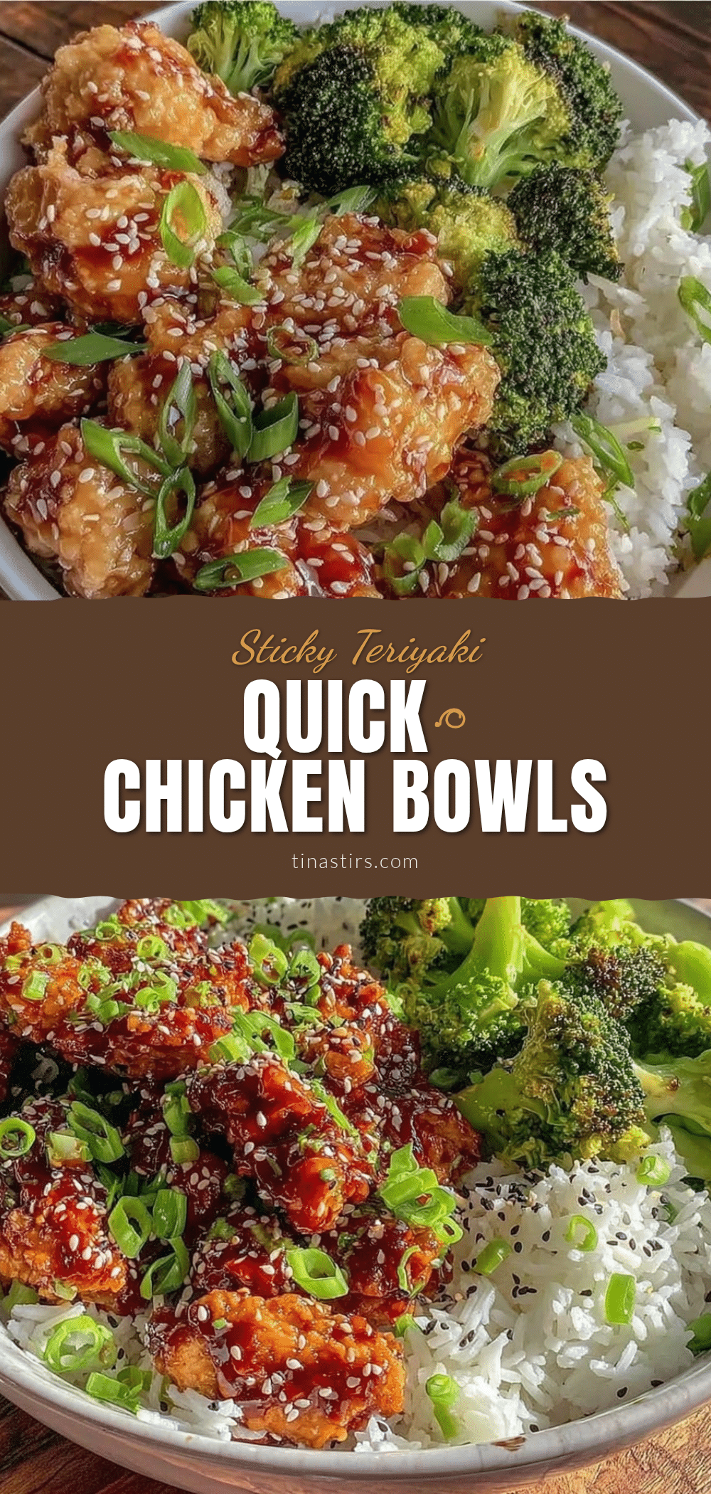 quick teriyaki chicken bowls recipe