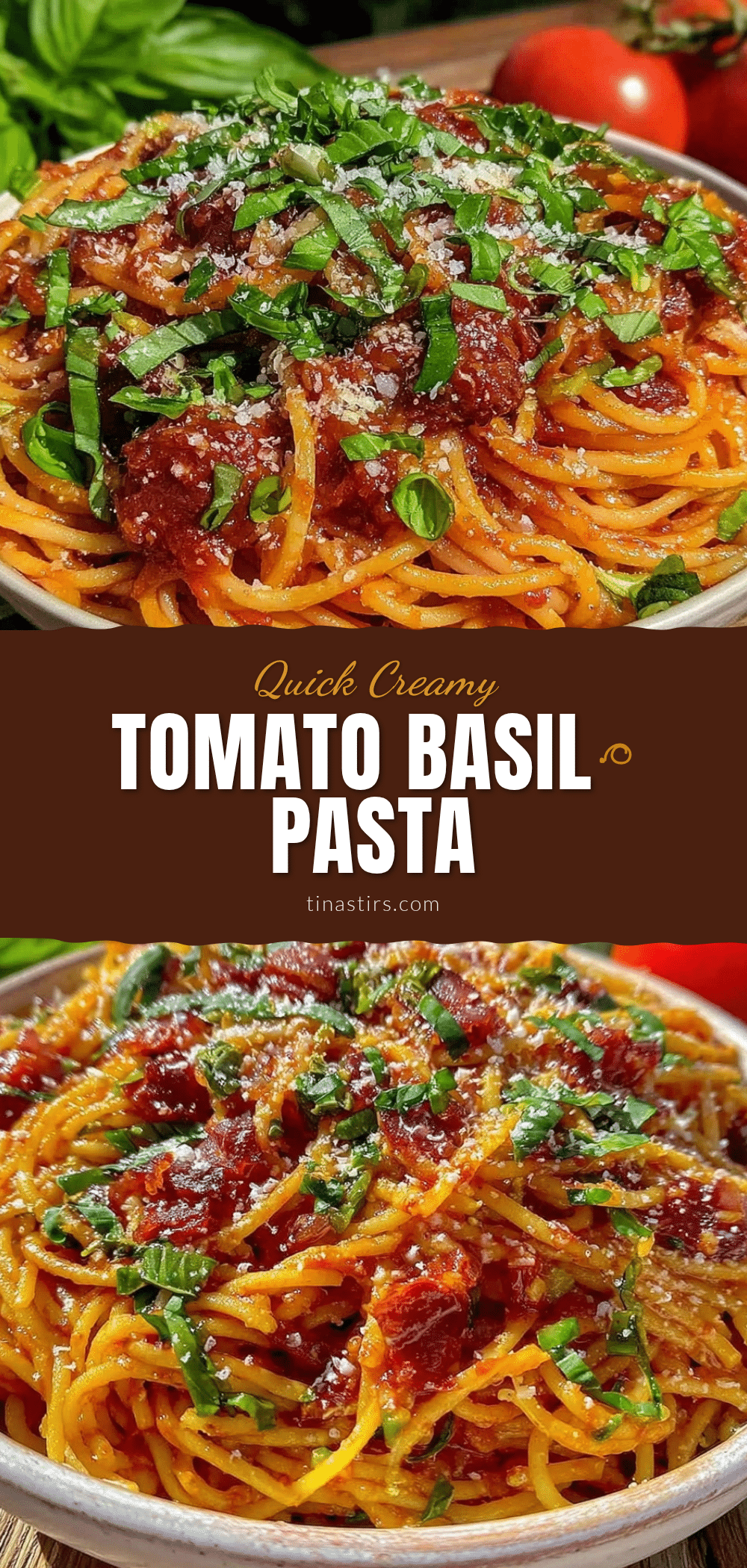 Quick Tomato Basil Pasta recipe