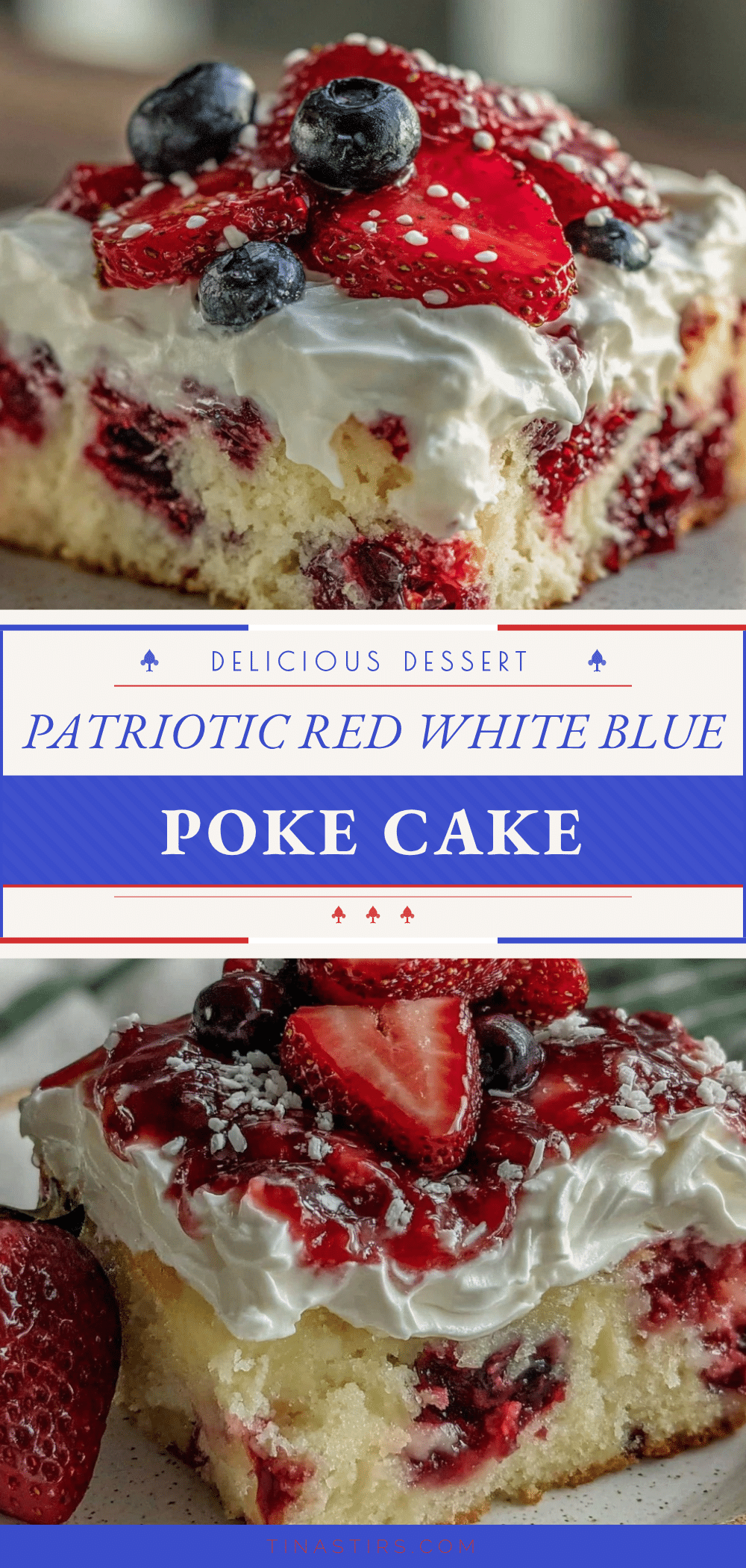 red white and blue poke cake recipe