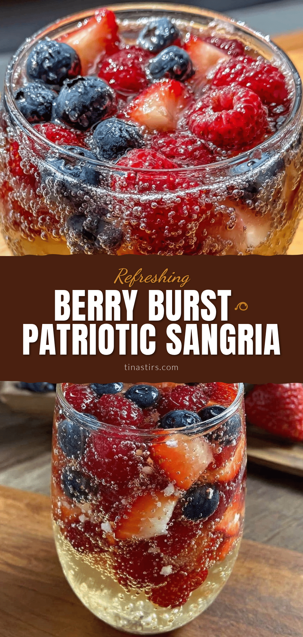 Refreshing Berry Burst Patriotic Sangria recipe