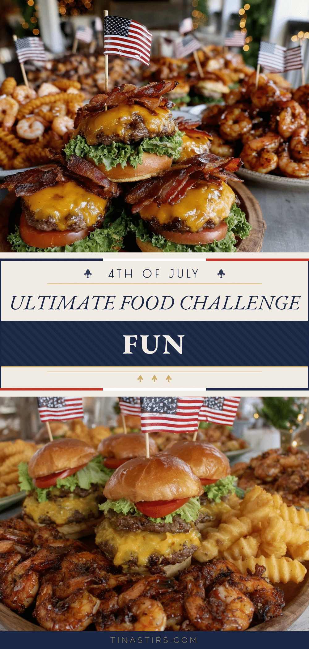 4th of July food challenge spread recipe