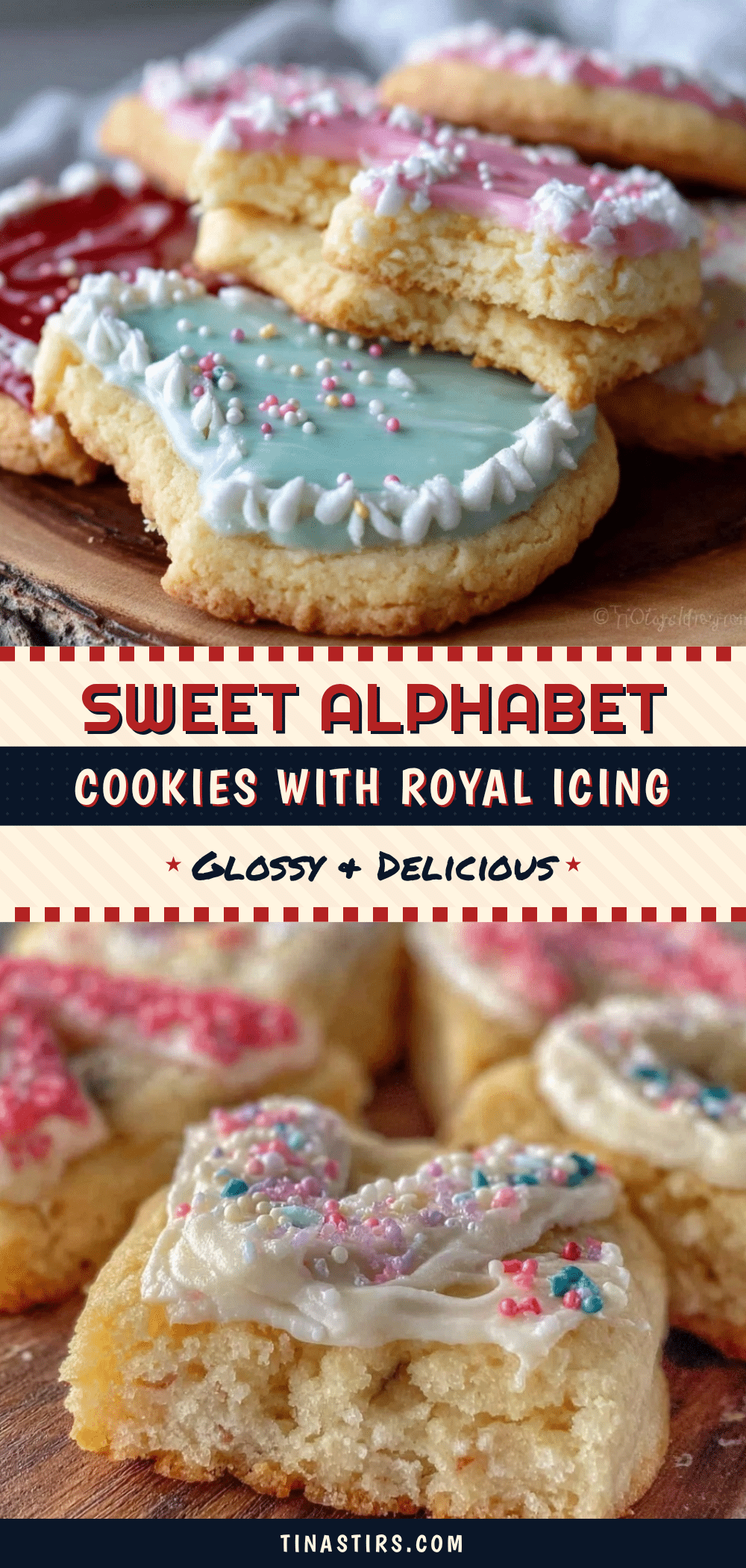 alphabet sugar cookies recipe