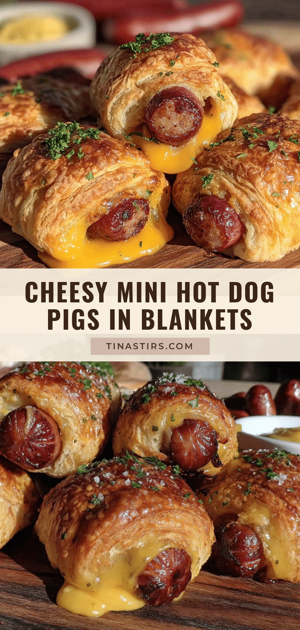 crispy mini hot dog pigs in blankets recipe