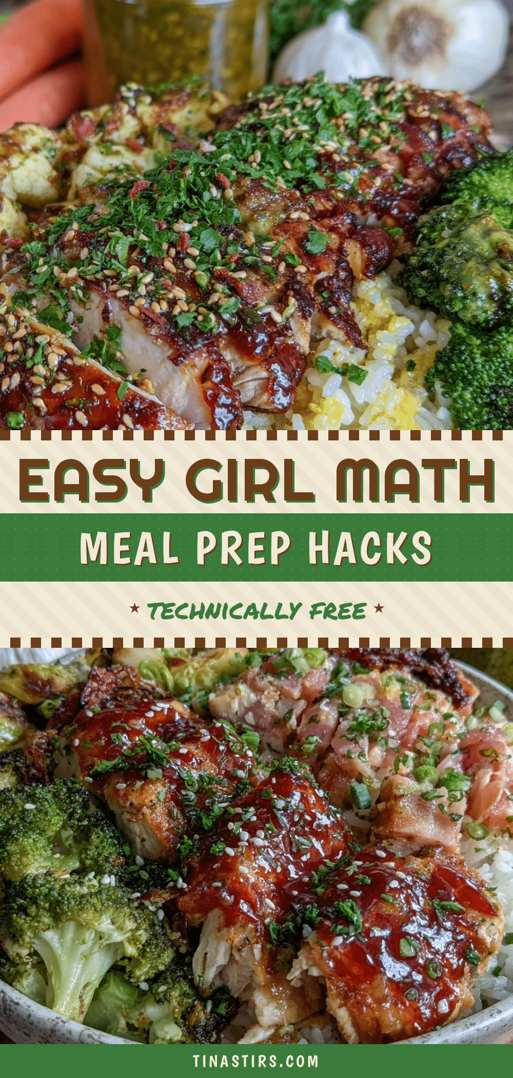 easy girl math meal prep recipe