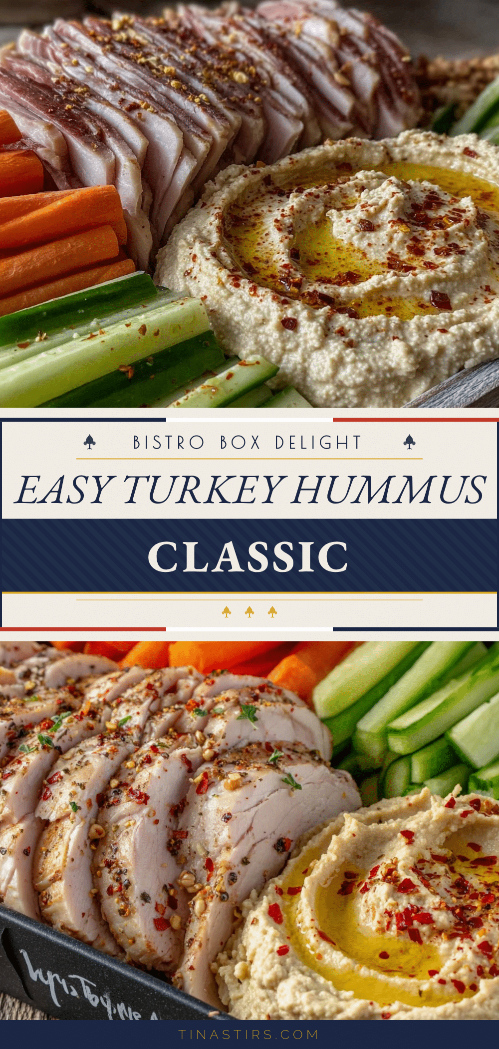 Easy Turkey and Hummus Bistro Box recipe