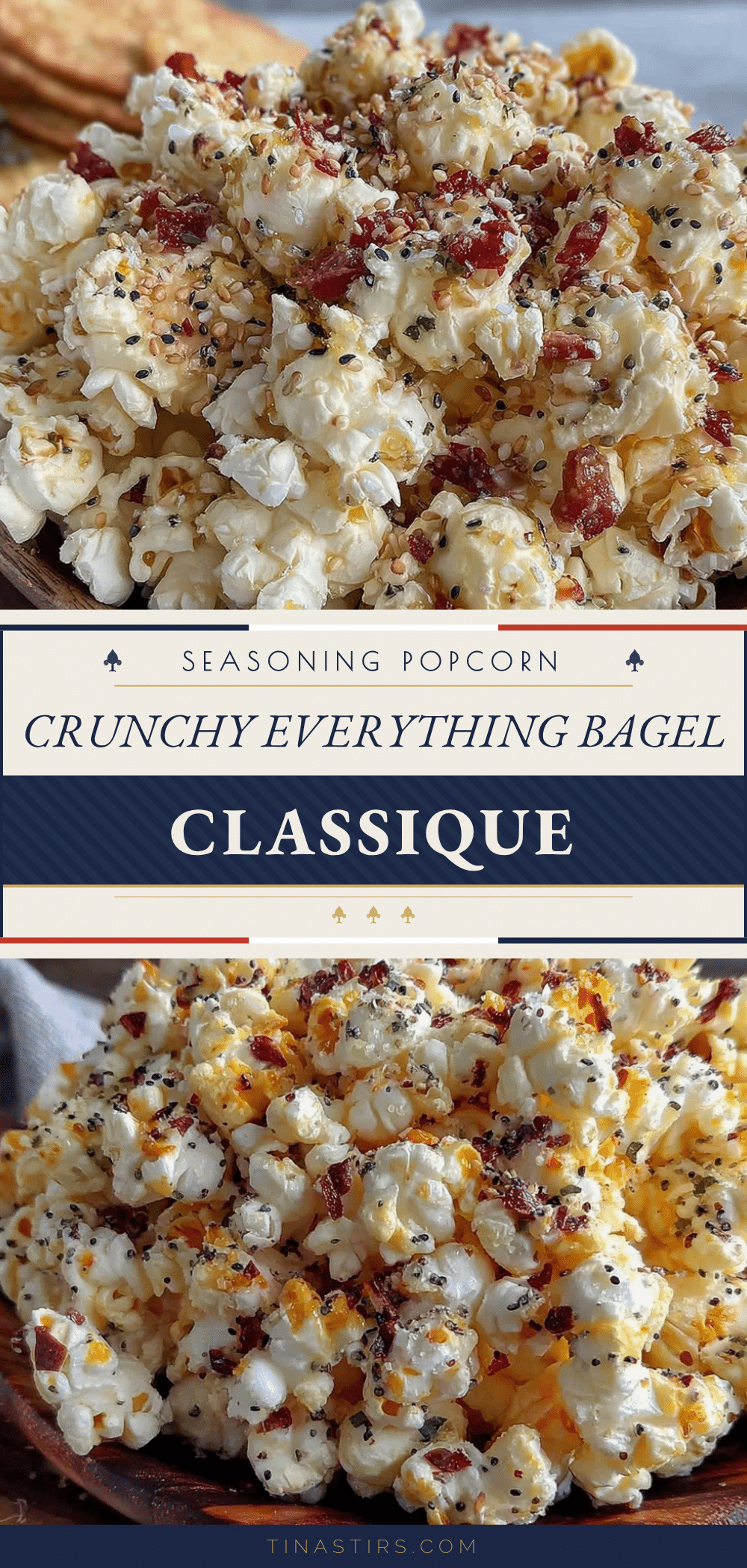 everything bagel seasoning popcorn recipe