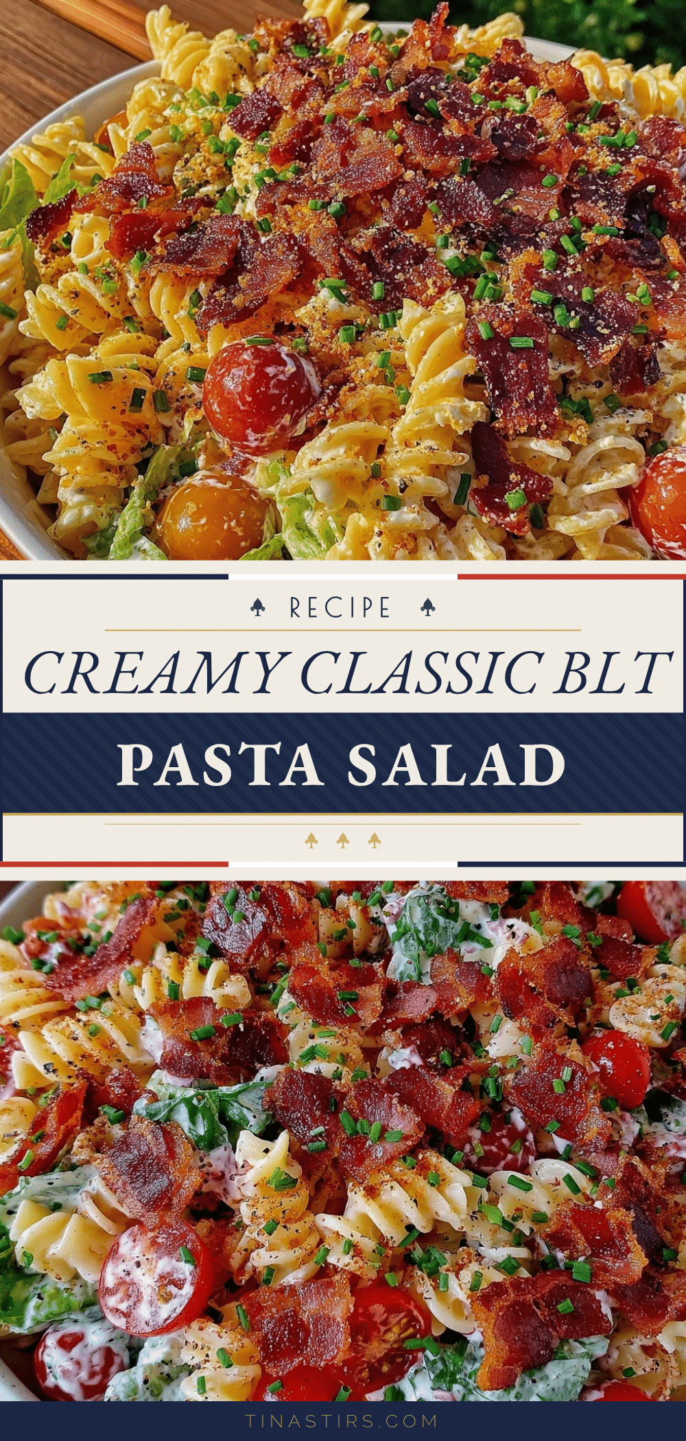 Fresh Classic BLT Pasta Salad recipe