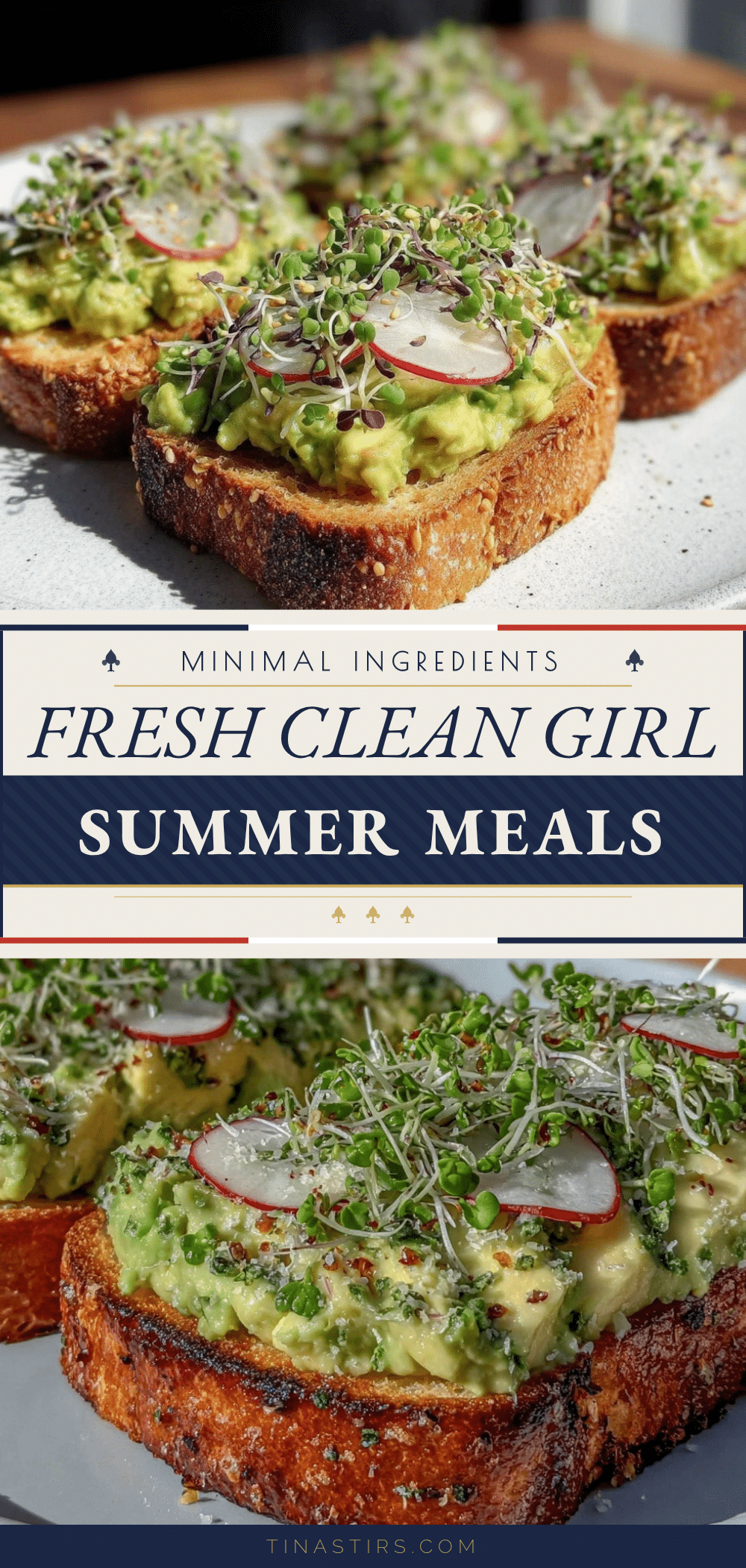 fresh clean girl aesthetic summer meals recipe