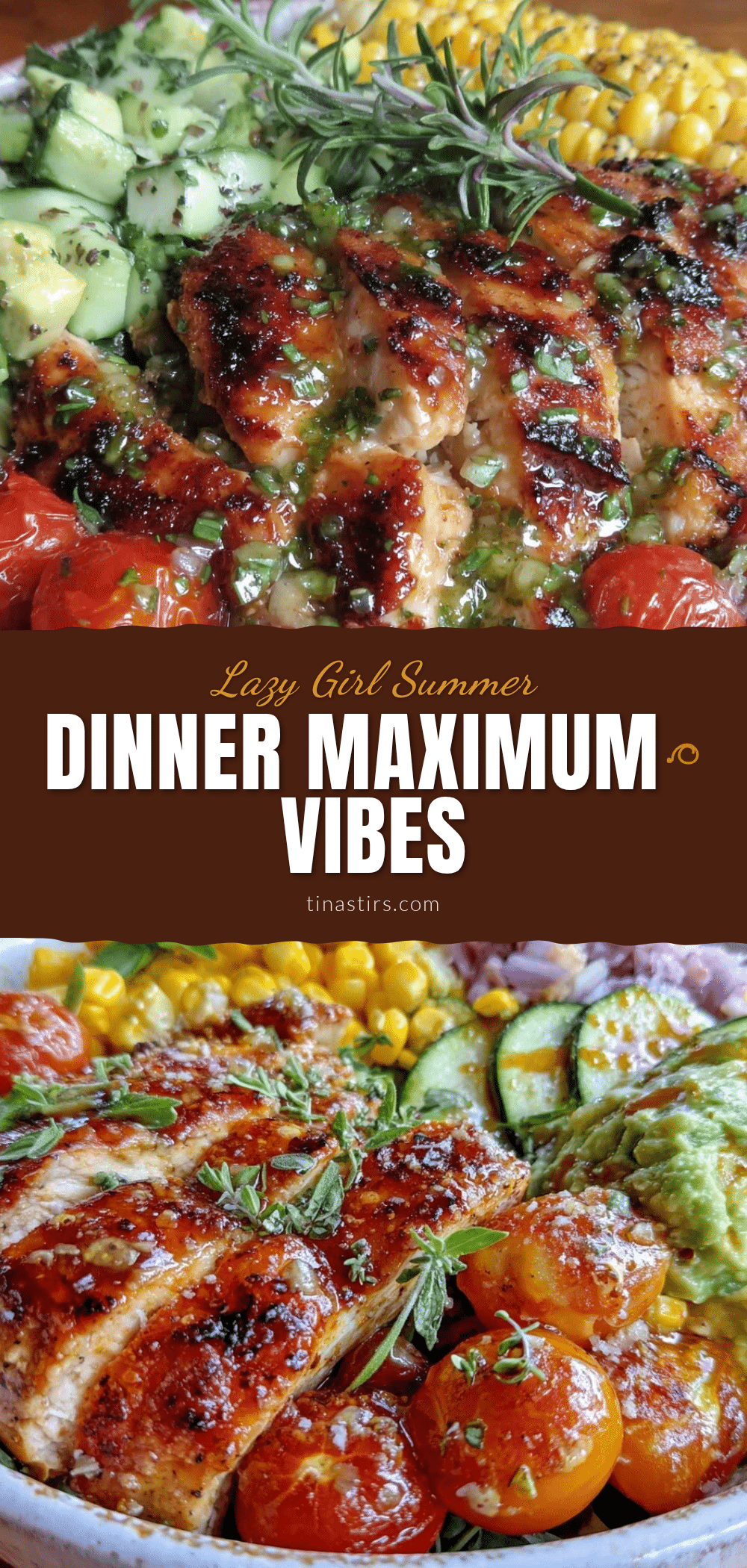 fresh lazy girl summer dinner recipe