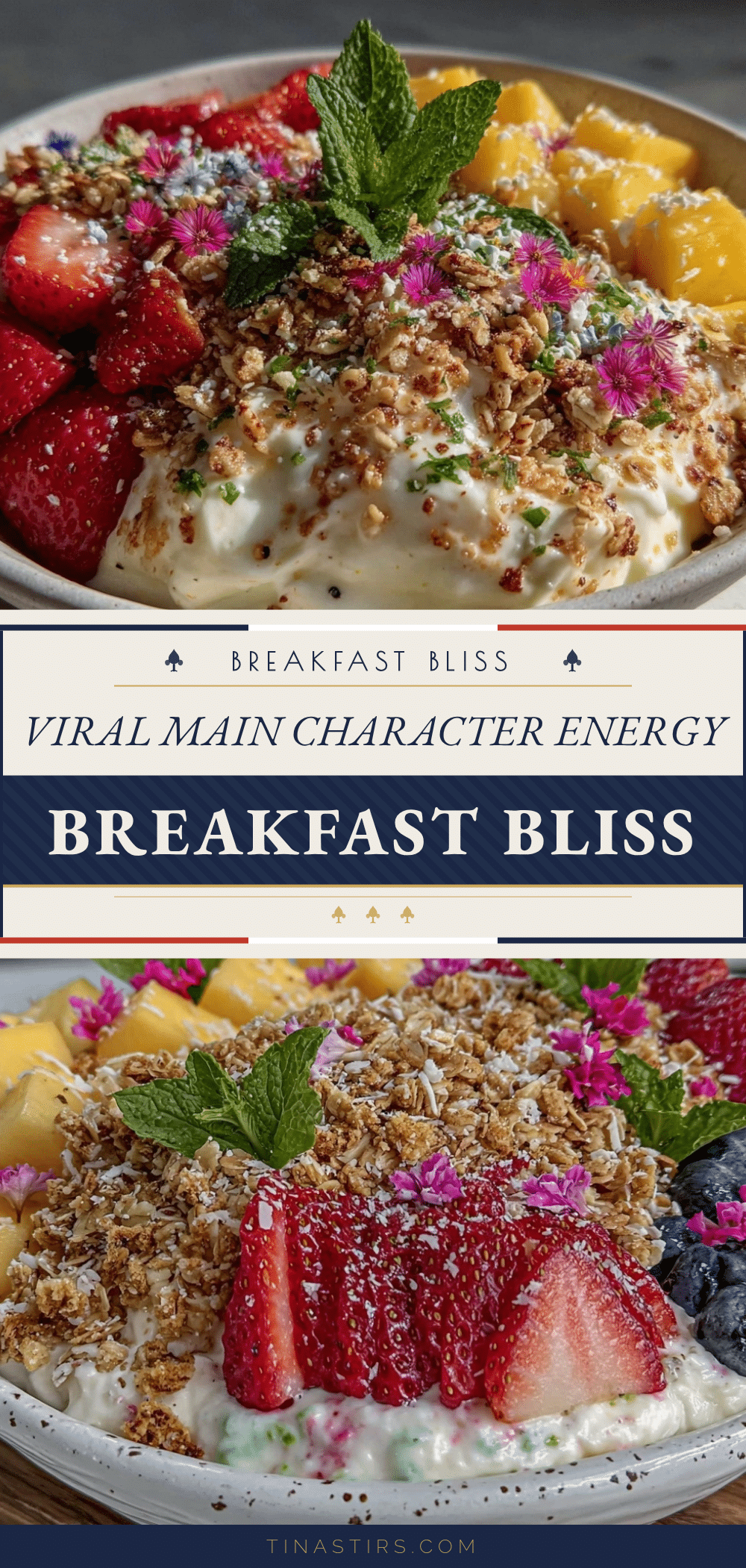 Fresh Main Character Energy Breakfast Bowl recipe