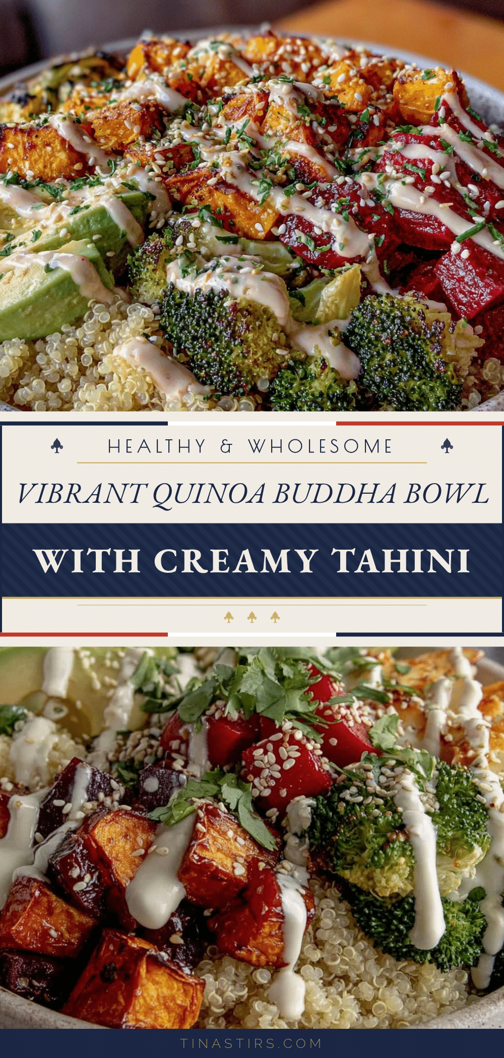 fresh quinoa buddha bowl recipe