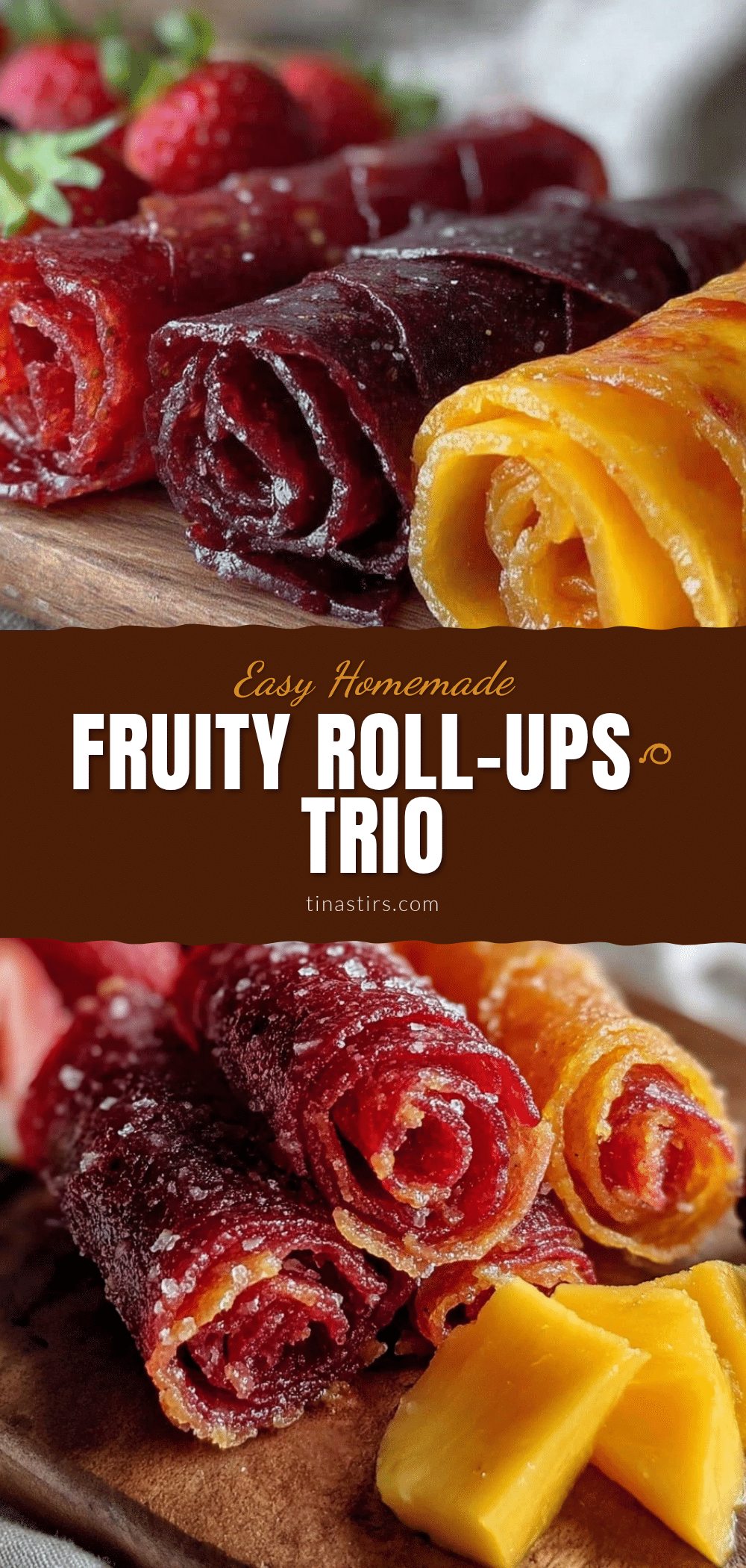 homemade fruit leather roll-ups recipe