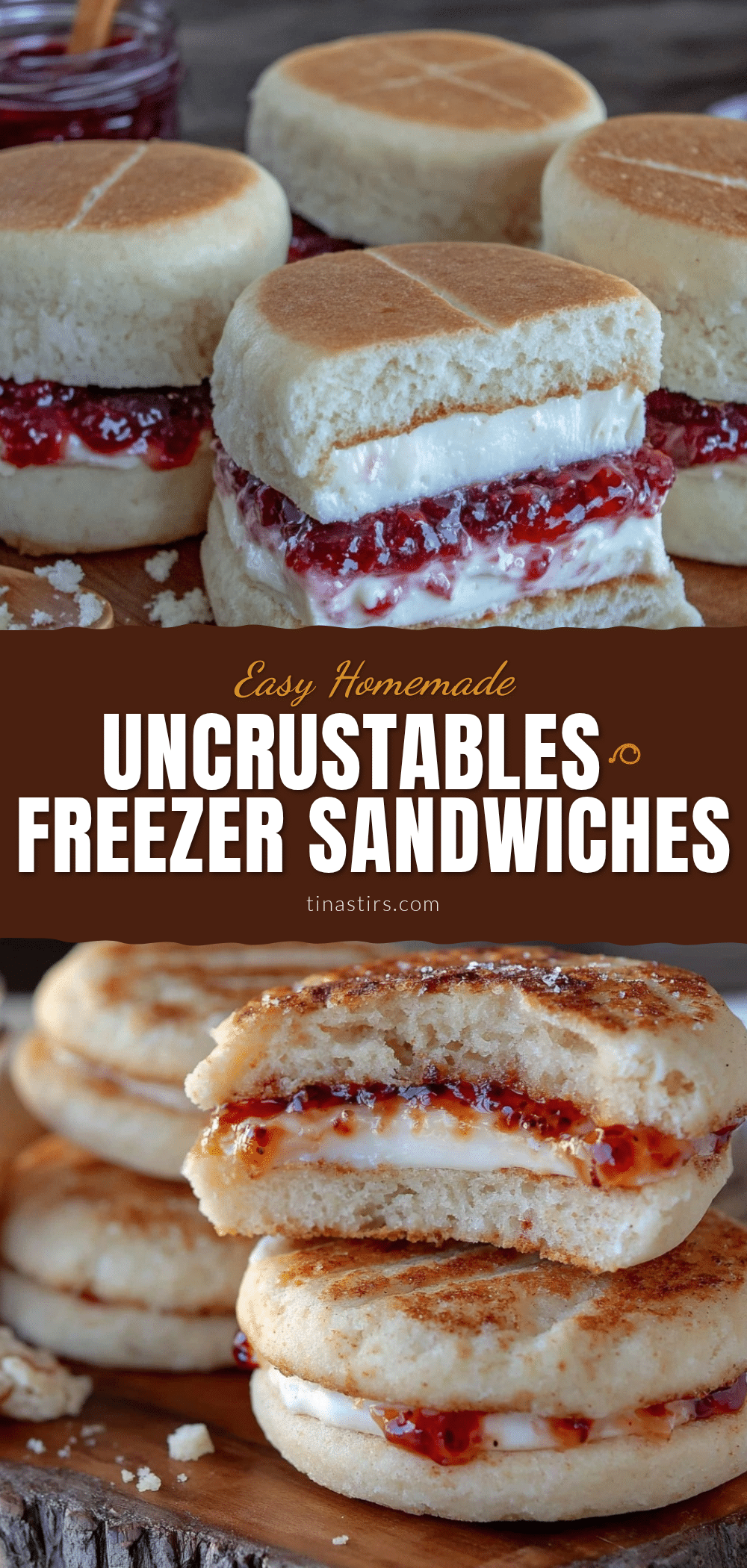 homemade uncrustables freezer sandwiches recipe