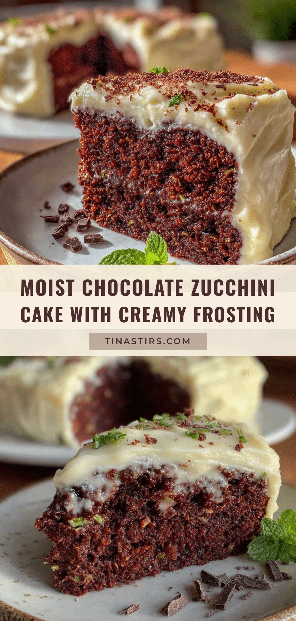 moist homemade chocolate zucchini cake recipe