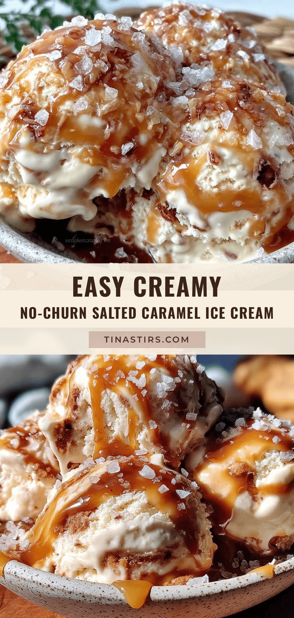 no-churn salted caramel ice cream recipe
