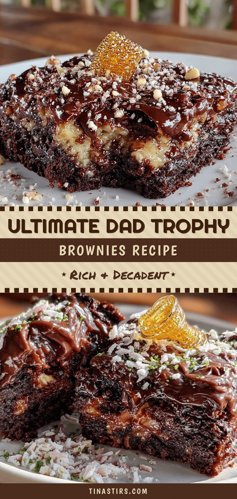 worlds best dad trophy brownie recipe