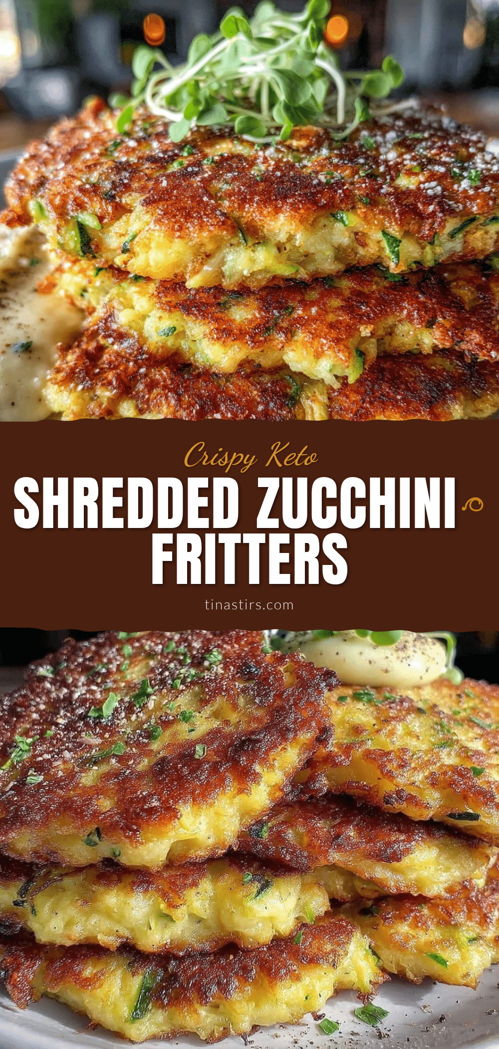 zucchini parmesan fritters recipe