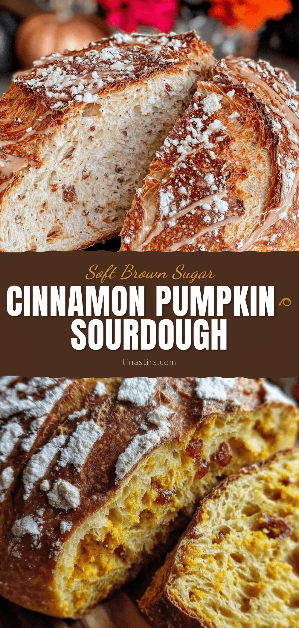 brown sugar cinnamon pumpkin sourdough bread recipe