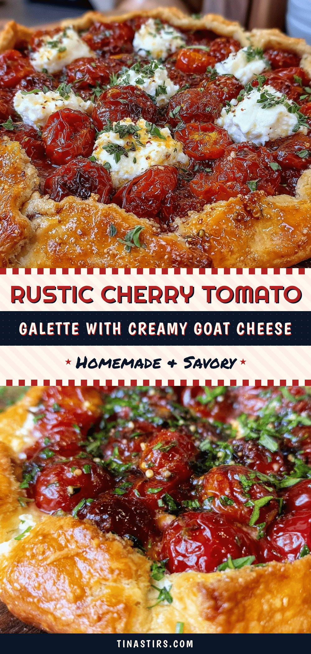 cherry tomato galette recipe