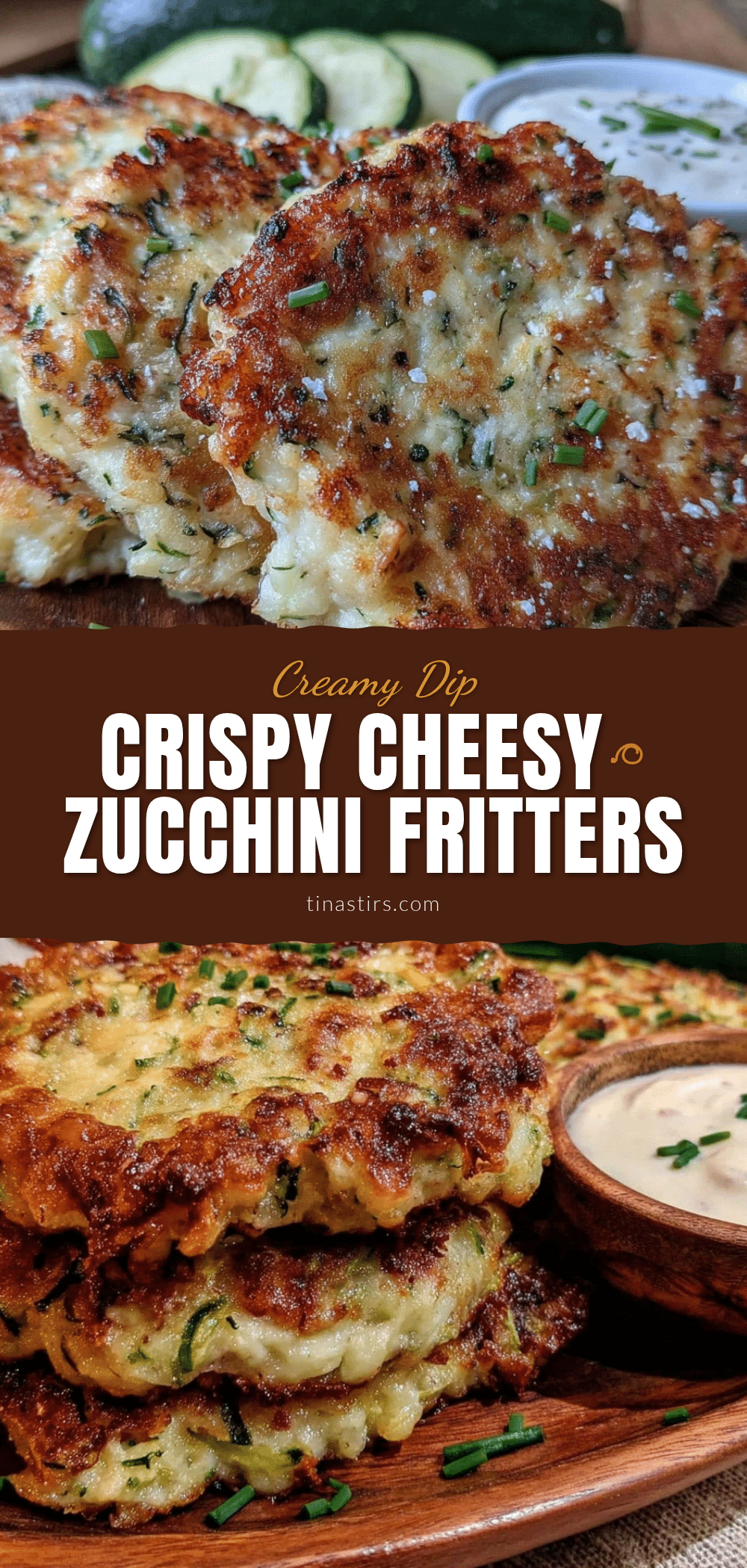 crispy cheesy zucchini fritters recipe
